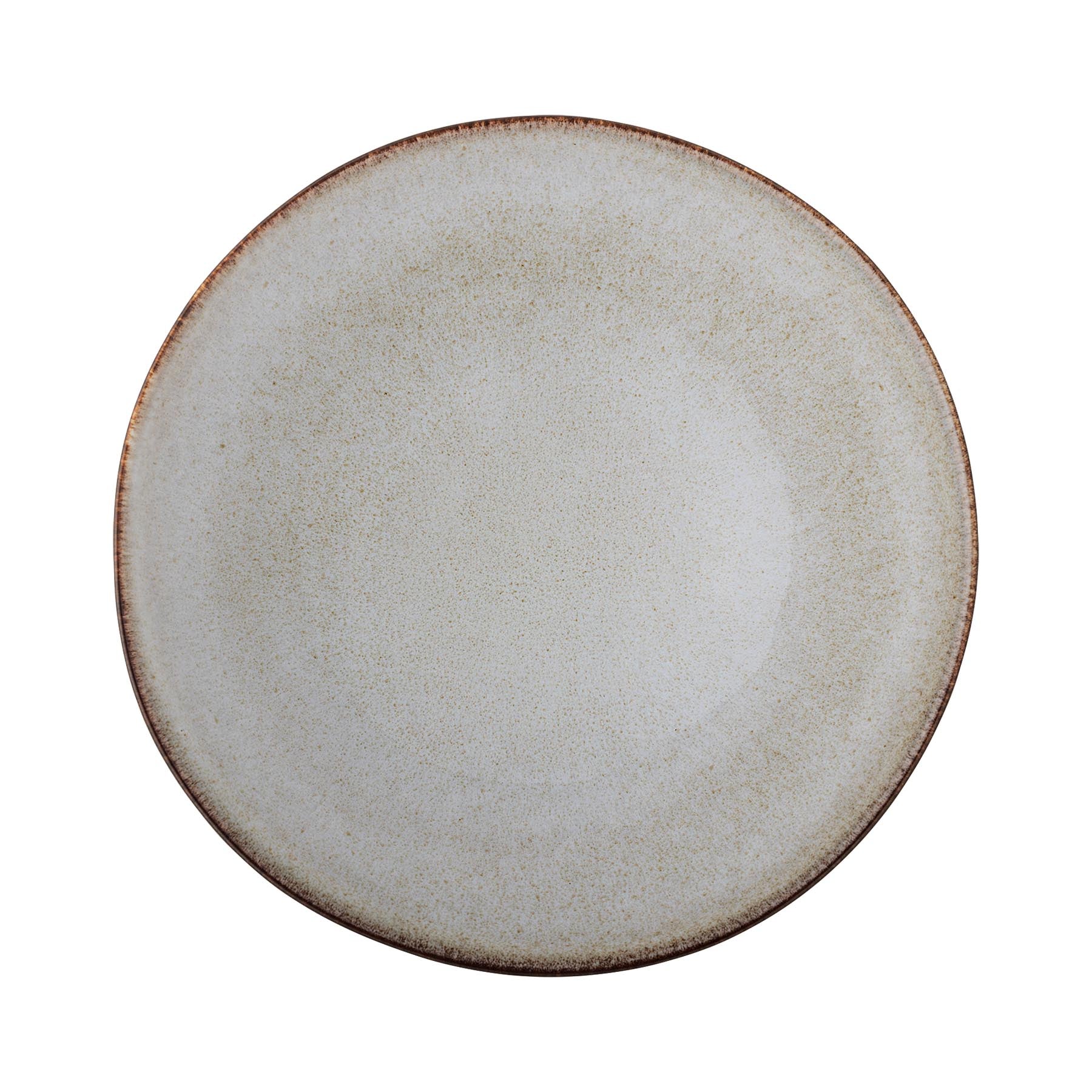 Sandrine Schale, Natur, Steingut in Nature präsentiert im Onlineshop von KAQTU Design AG. Schale ist von Bloomingville