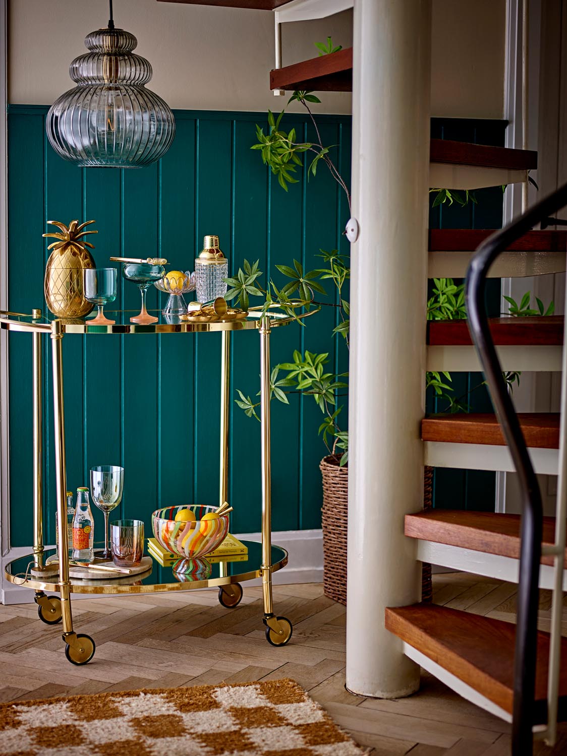 Signe Trinkglas, Bunt, Glas in Multi präsentiert im Onlineshop von KAQTU Design AG. Glas ist von Bloomingville
