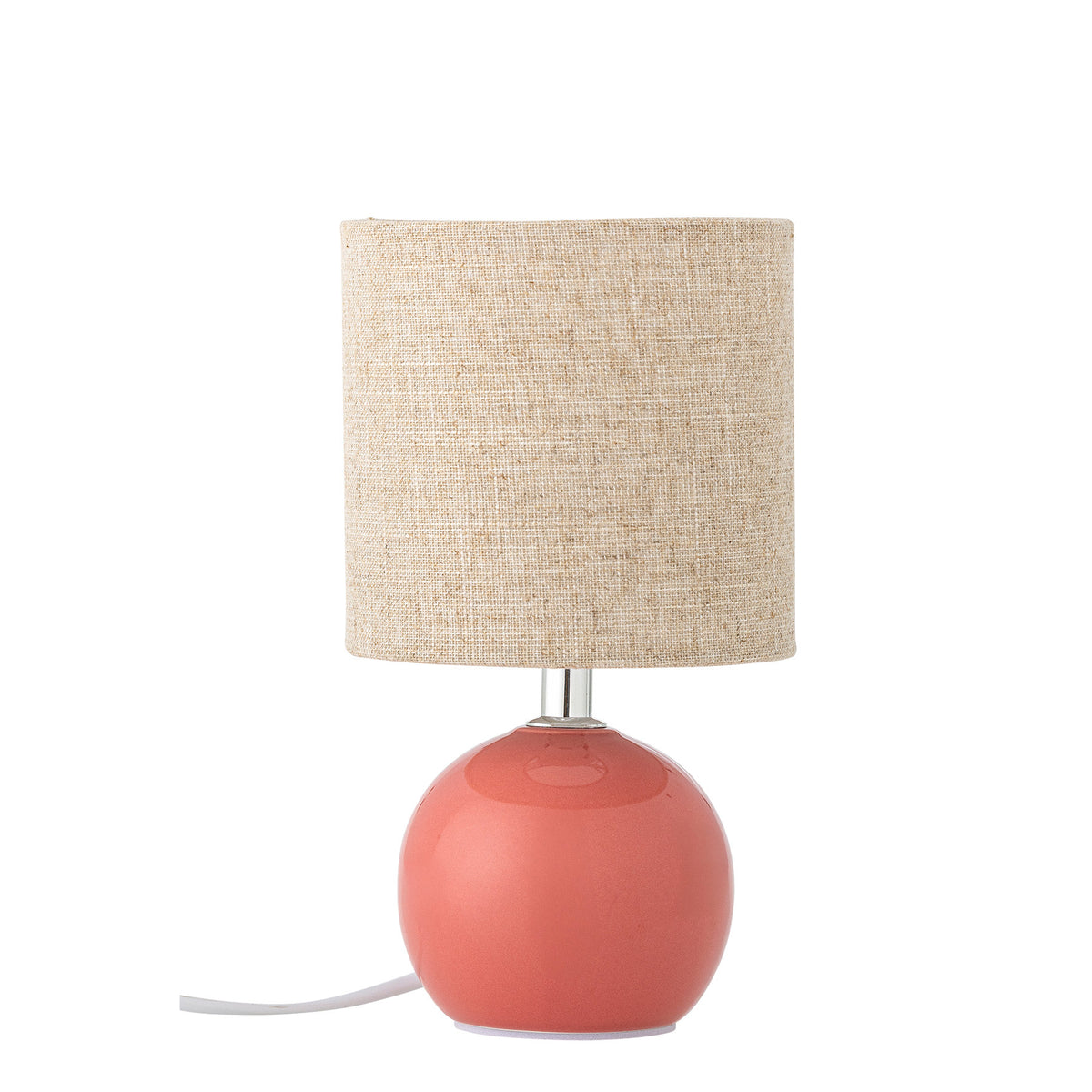 Valdis Tischlampe, Rose, Steingut in Rose präsentiert im Onlineshop von KAQTU Design AG. Tischleuchte ist von Bloomingville