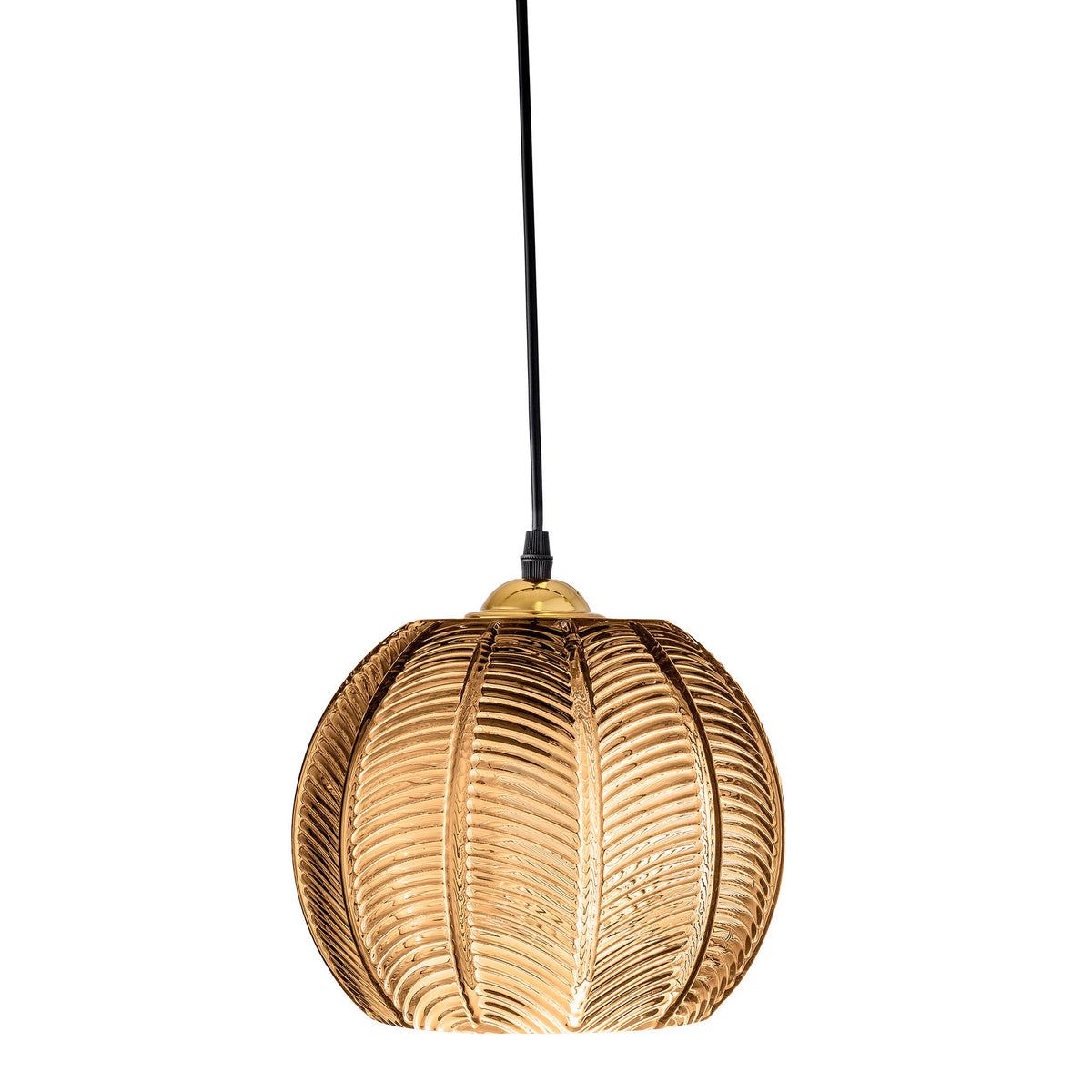 Adar Hängeleuchte, Braun, Glas in Brown präsentiert im Onlineshop von KAQTU Design AG. Pendelleuchte ist von Bloomingville