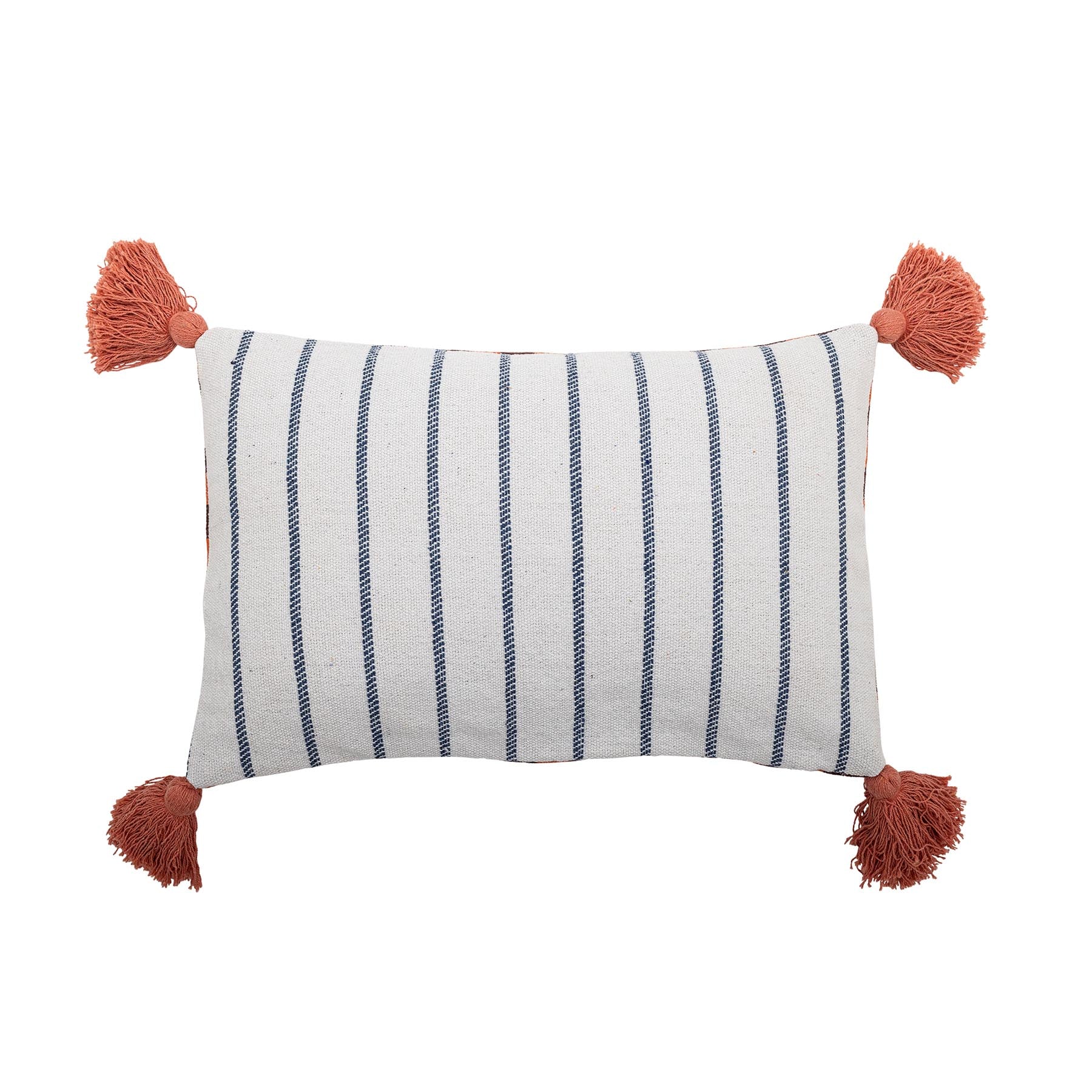 Missy Kissen, Bunt, Recycelte Baumwolle in Multi präsentiert im Onlineshop von KAQTU Design AG. Deko Kissenbezug ist von Bloomingville