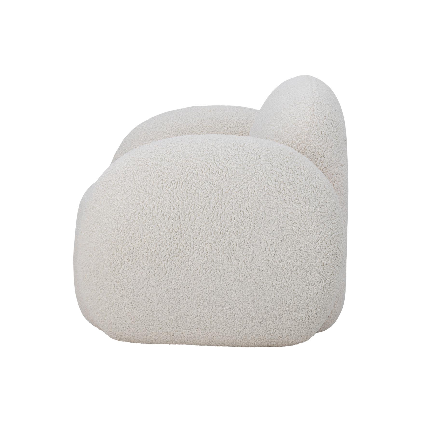 Zanno Loungesessel, Weiß, FSC®Mix, Pine in White präsentiert im Onlineshop von KAQTU Design AG. Sessel ist von Bloomingville
