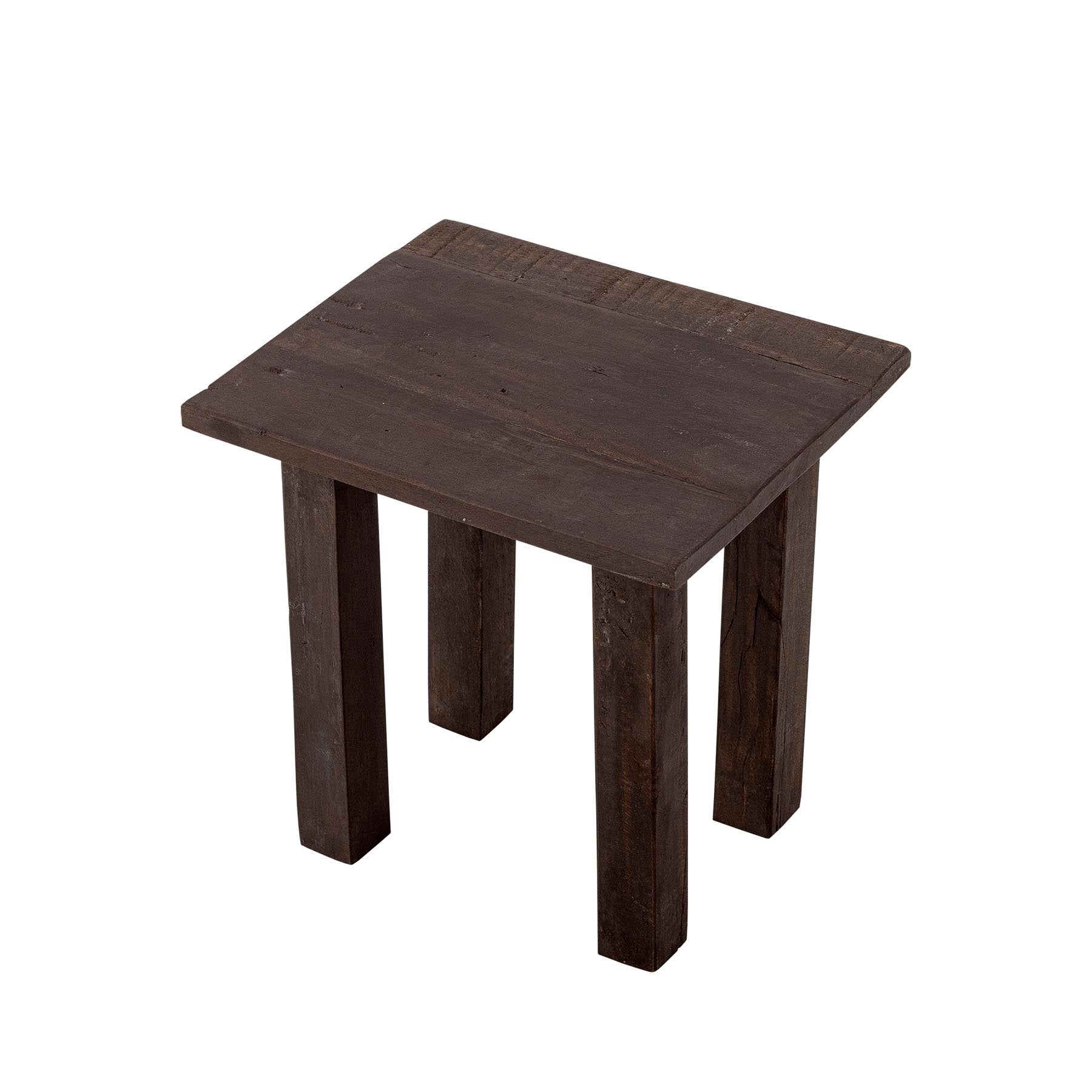 Porir Sockel, Braun, Recyceltes Holz in Brown präsentiert im Onlineshop von KAQTU Design AG. Kunstgegenstände ist von Creative Collection