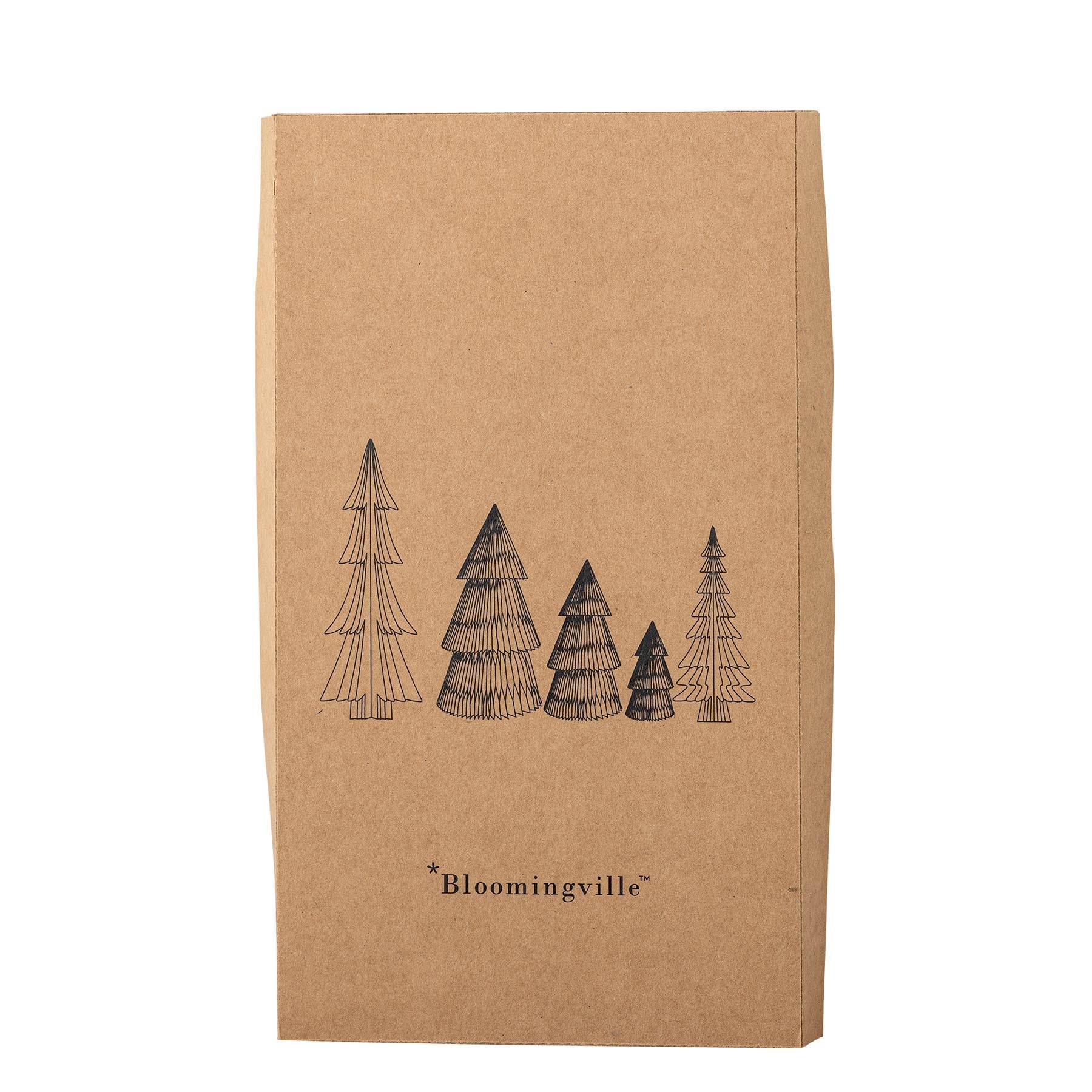 Milan Deko-Baum, Braun, FSC®Mix, Paper in Brown präsentiert im Onlineshop von KAQTU Design AG. Kunstgegenstände ist von Bloomingville