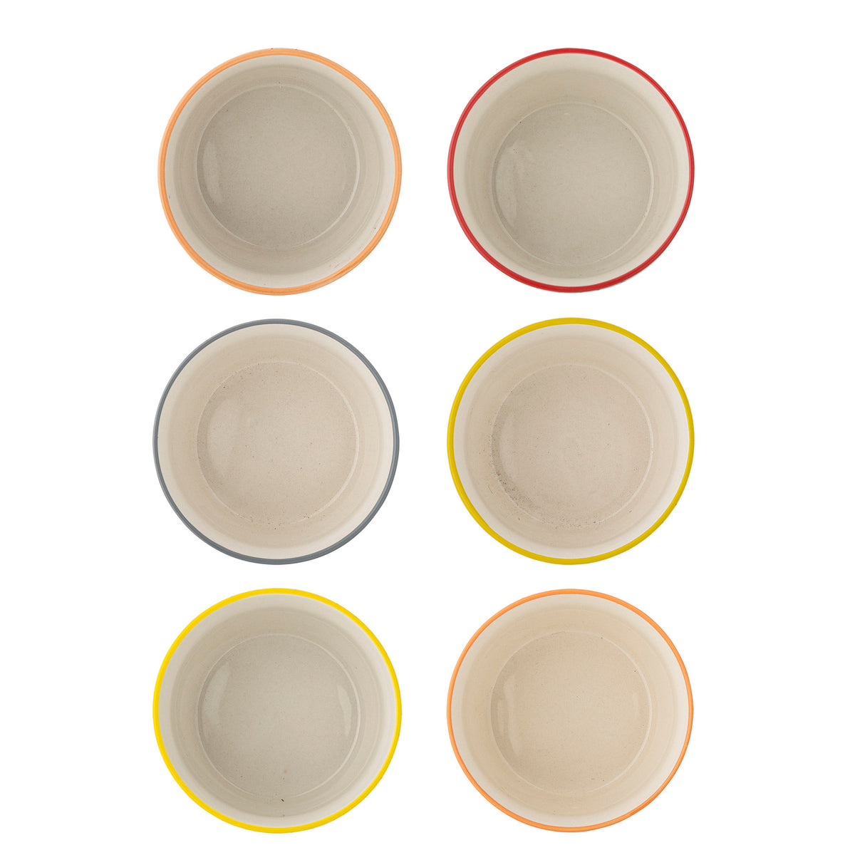 Carla Schale, Bunt, Steingut in Multi präsentiert im Onlineshop von KAQTU Design AG. Schale ist von Bloomingville