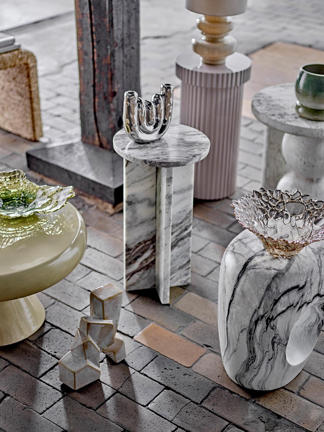 Tinki Schale, Natur, Glas in Nature präsentiert im Onlineshop von KAQTU Design AG. Schale ist von Bloomingville