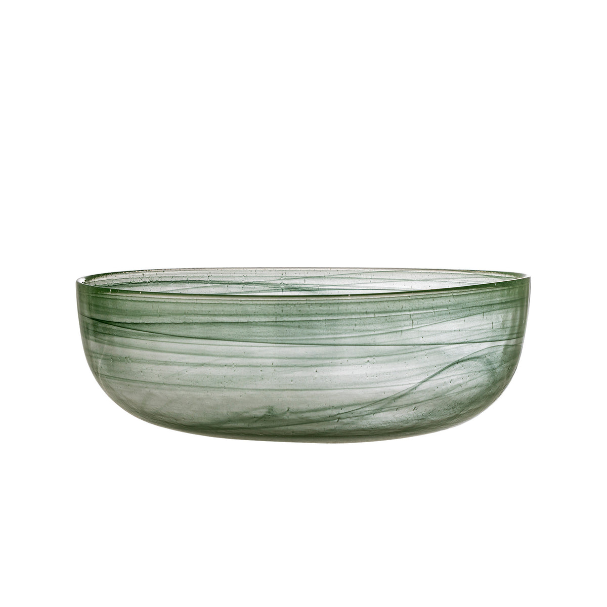 Amelie Schale, Grün, Glas in Green präsentiert im Onlineshop von KAQTU Design AG. Schale ist von Bloomingville