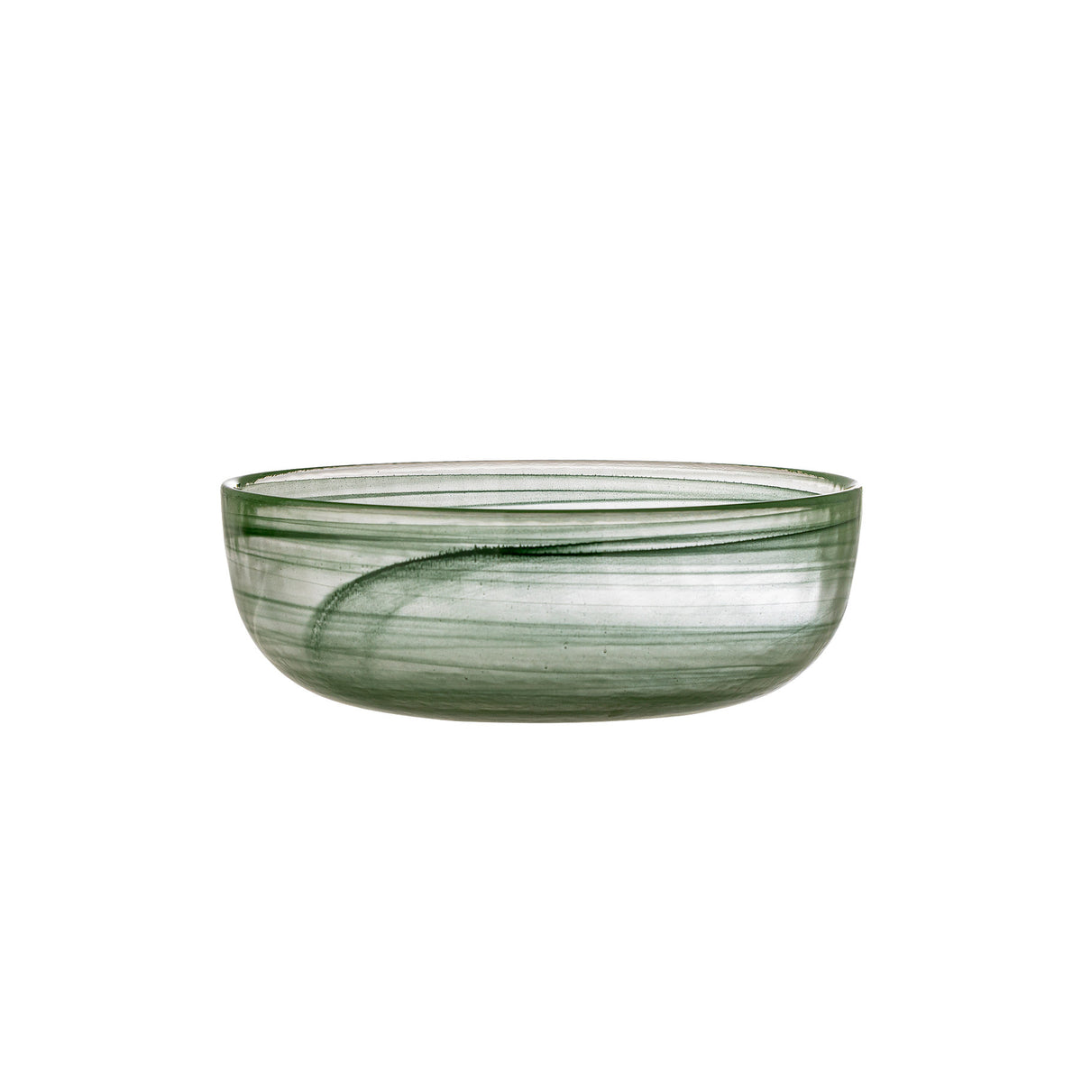 Amelie Schale, Grün, Glas in Green präsentiert im Onlineshop von KAQTU Design AG. Schale ist von Bloomingville
