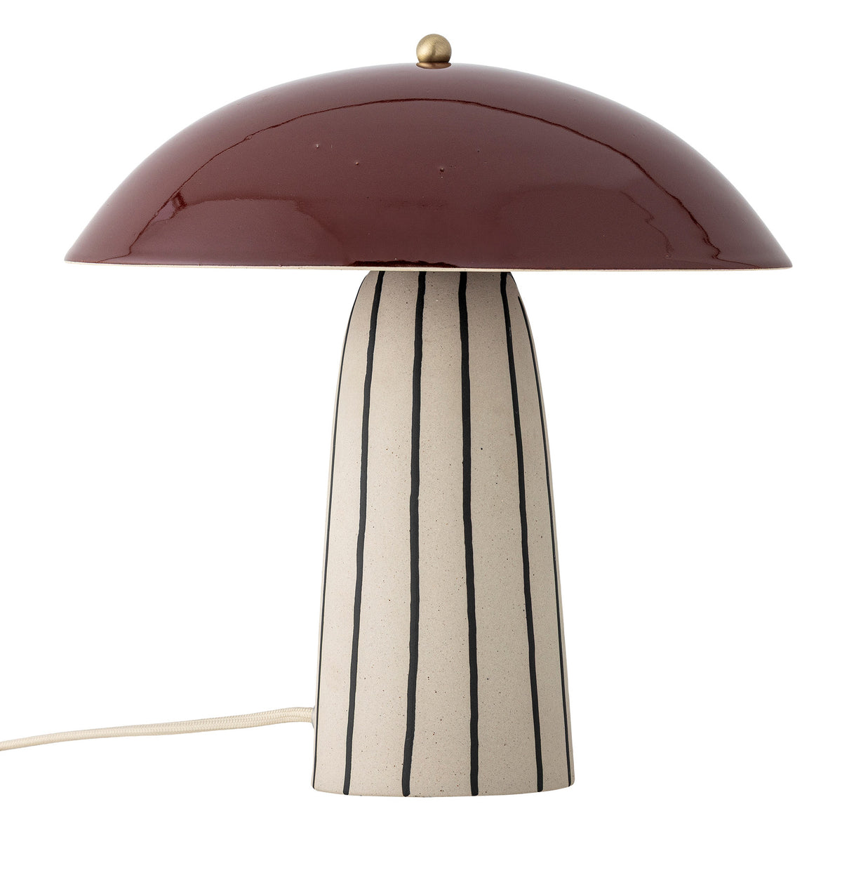 Arvid Tischlampe, Bunt, Steingut in Multi präsentiert im Onlineshop von KAQTU Design AG. Tischleuchte ist von Bloomingville