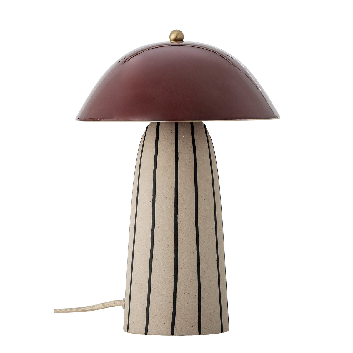 Arvid Tischlampe, Bunt, Steingut in Multi präsentiert im Onlineshop von KAQTU Design AG. Tischleuchte ist von Bloomingville