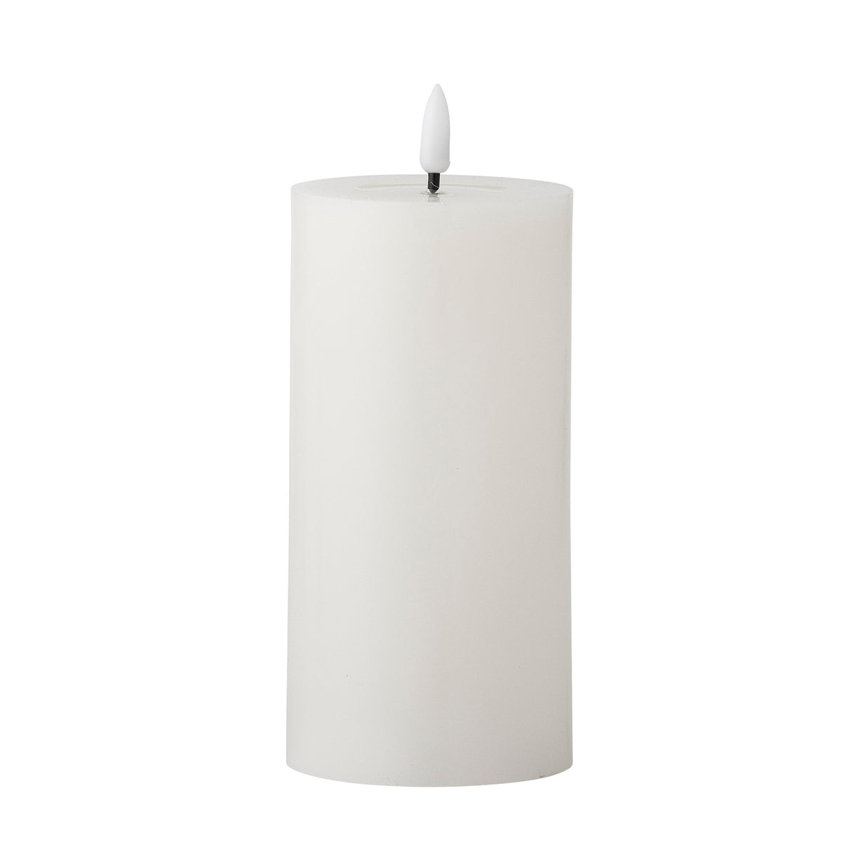 Ponza LED-Kerze, Weiss, Paraffine in White präsentiert im Onlineshop von KAQTU Design AG. Kerzen ist von Bloomingville