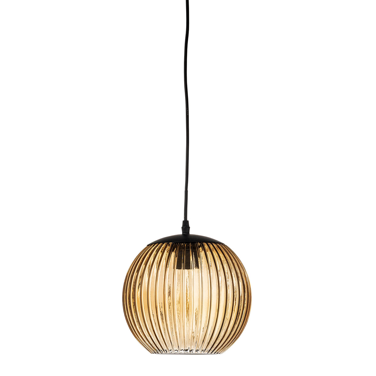 Sybia Hängeleuchte, Braun, Glas in Brown präsentiert im Onlineshop von KAQTU Design AG. Pendelleuchte ist von Bloomingville