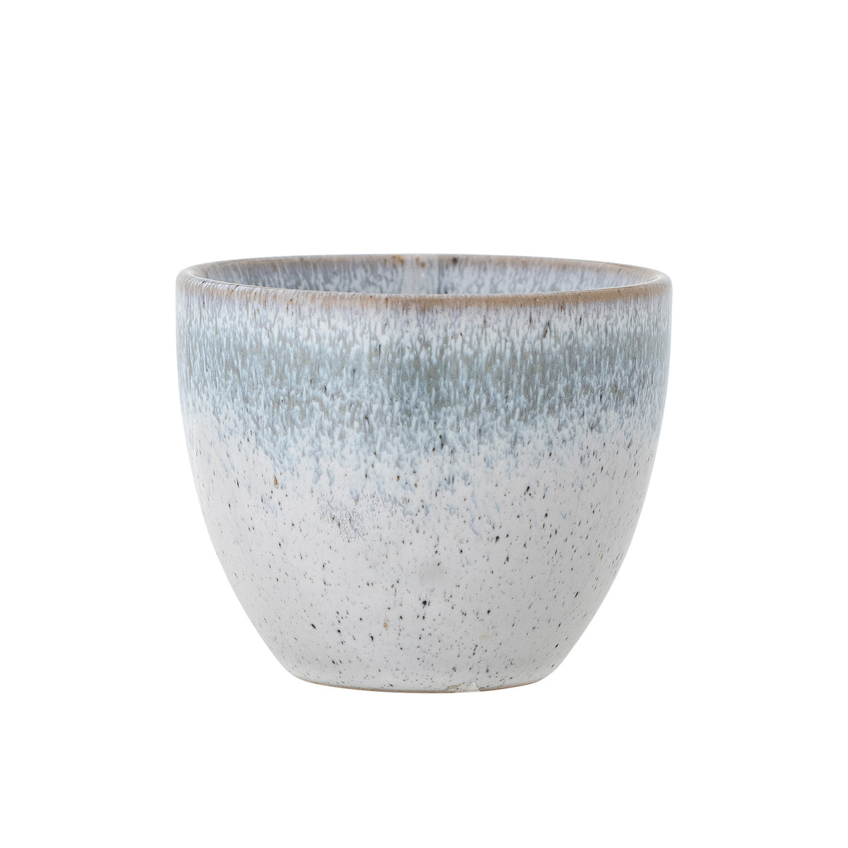 Paula Tasse, Blau, Steingut in Blau präsentiert im Onlineshop von KAQTU Design AG. Tasse ist von Bloomingville