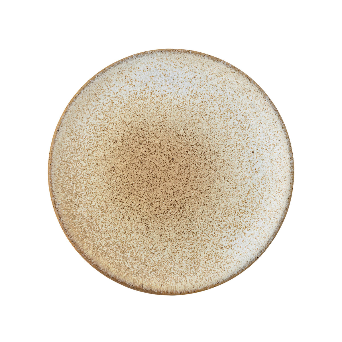 Paula Teller, Natur, Steingut in Nature präsentiert im Onlineshop von KAQTU Design AG. Teller ist von Bloomingville