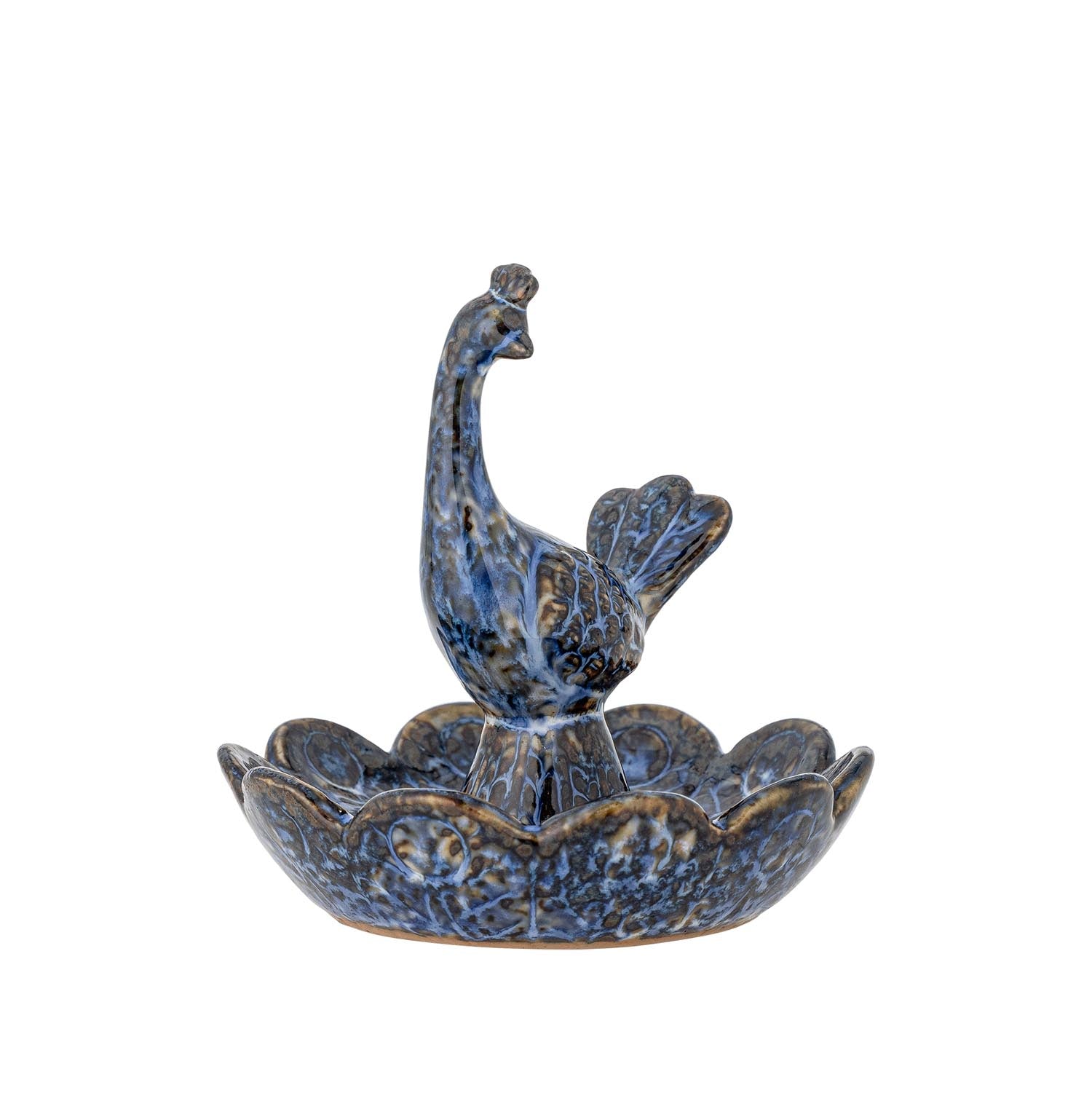 Kali Schale, Blau, Steingut in Blau präsentiert im Onlineshop von KAQTU Design AG. Schale ist von Creative Collection