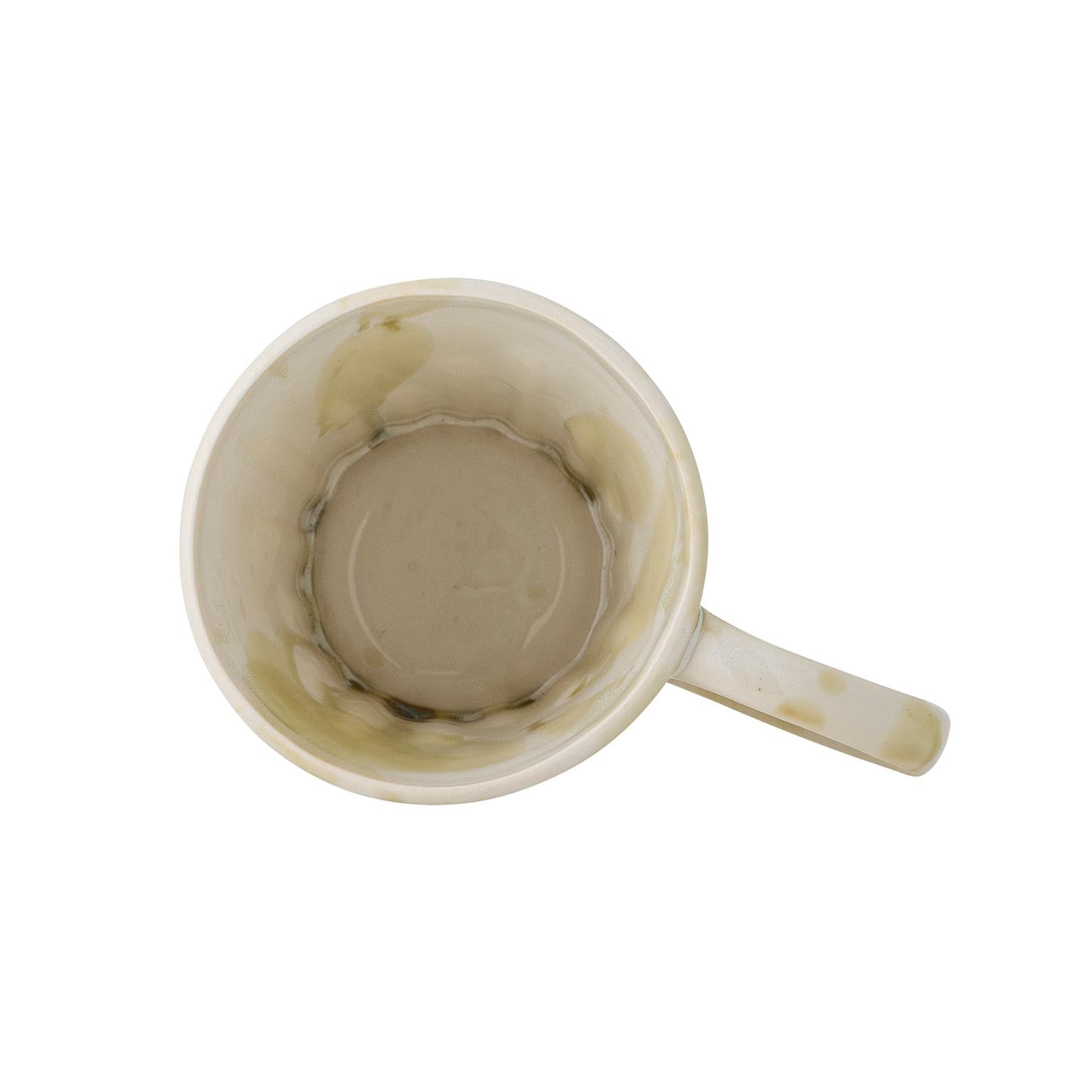 Genießen Sie den Joseph Becher in edlem Grün – ein robustes Steinzeug-Unikat, das Ihrem Tisch Eleganz und Wärme verleiht.