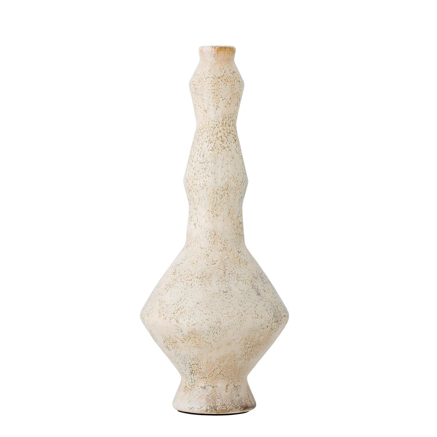 Verleihen Sie Ihrem Zuhause mit dem Bancroft Kerzenhalter aus edler Terrakotta und reaktiver Glasur einen Hauch von Eleganz und Individualität.