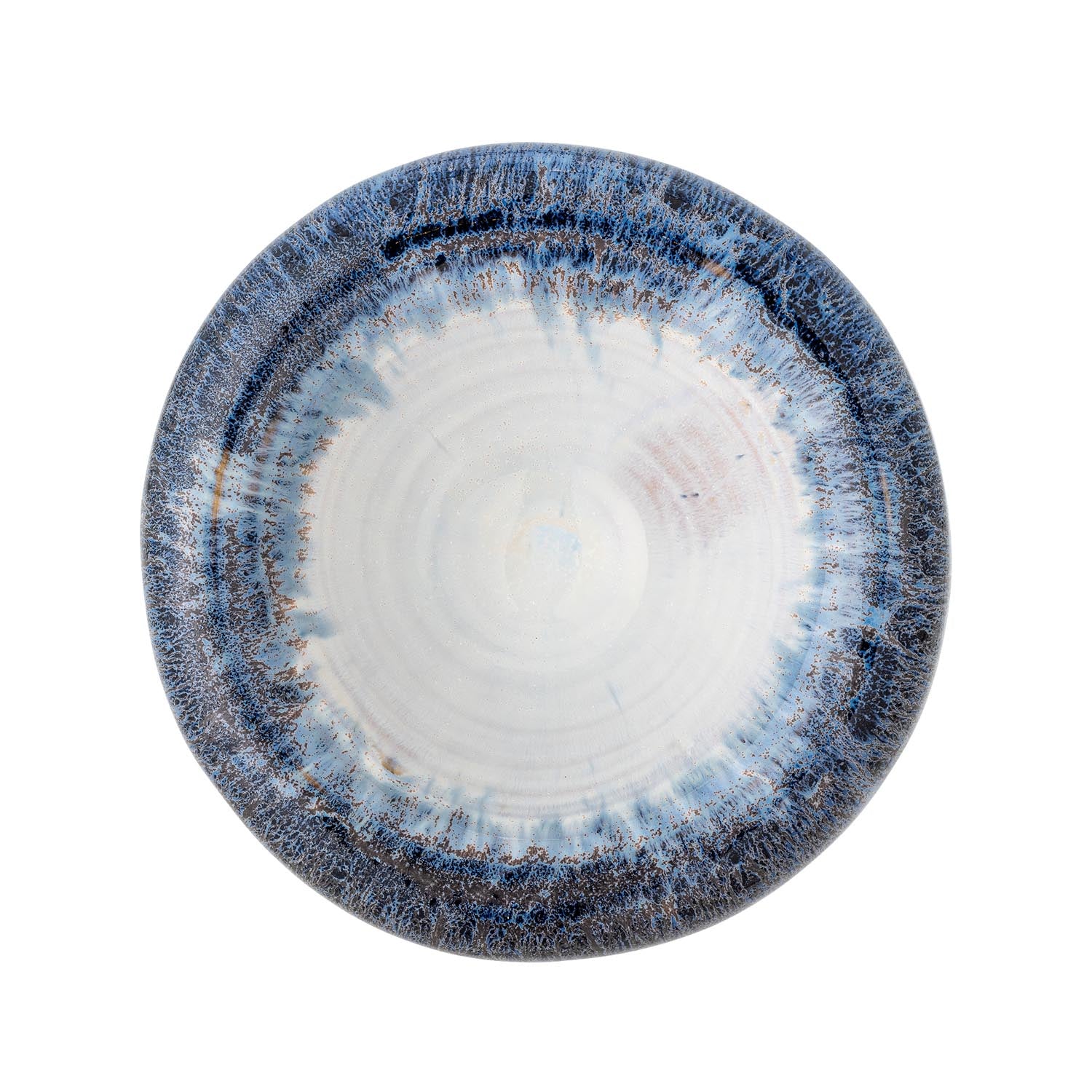 Die Finna Schale von Bloomingville besticht durch ihre einzigartige blaue Glasur und vielseitige Einsatzmöglichkeiten. Perfekt für Speisen und als Deko.