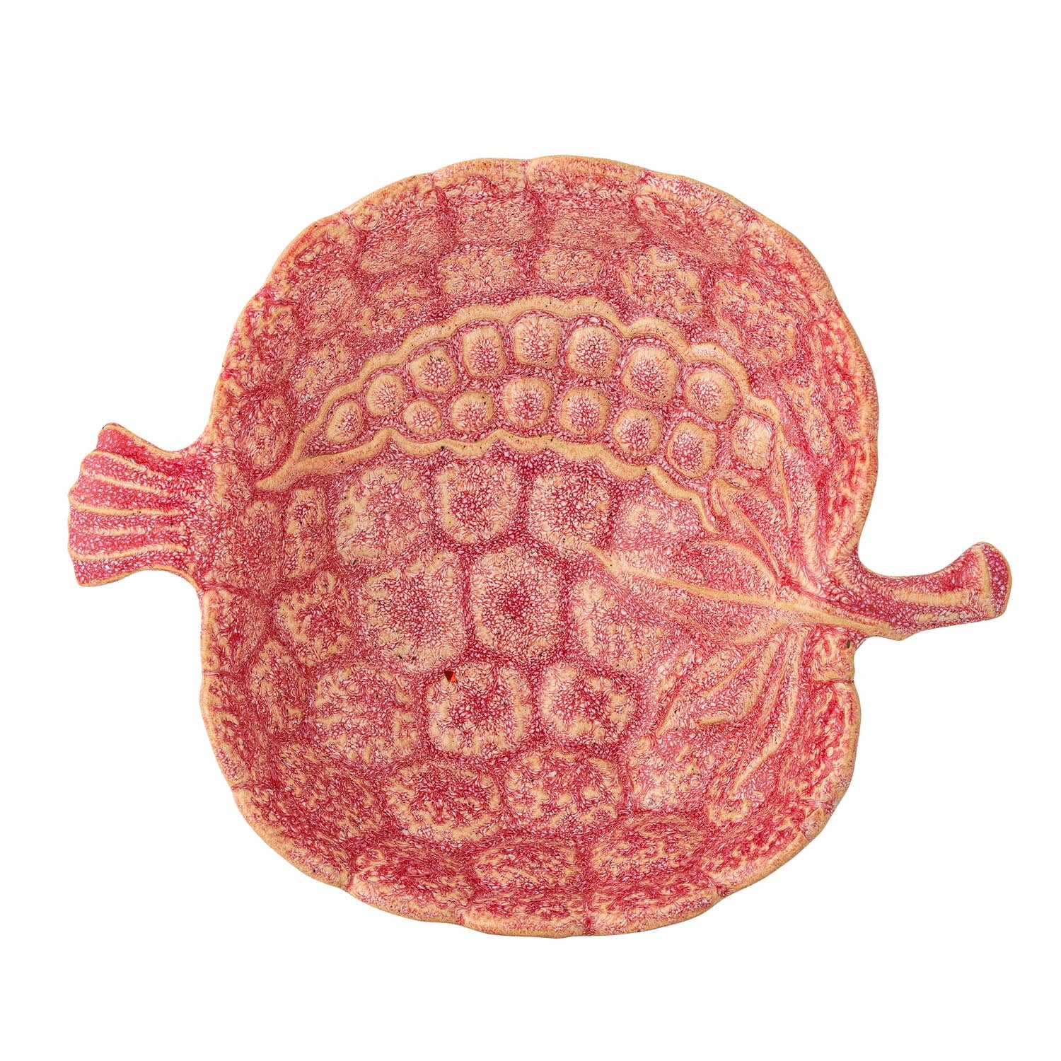 Die stilvolle Gideon Schale in sanftem Rosé aus hochwertigem Steingut ist ein elegantes Highlight für Ihre Tischdekoration.