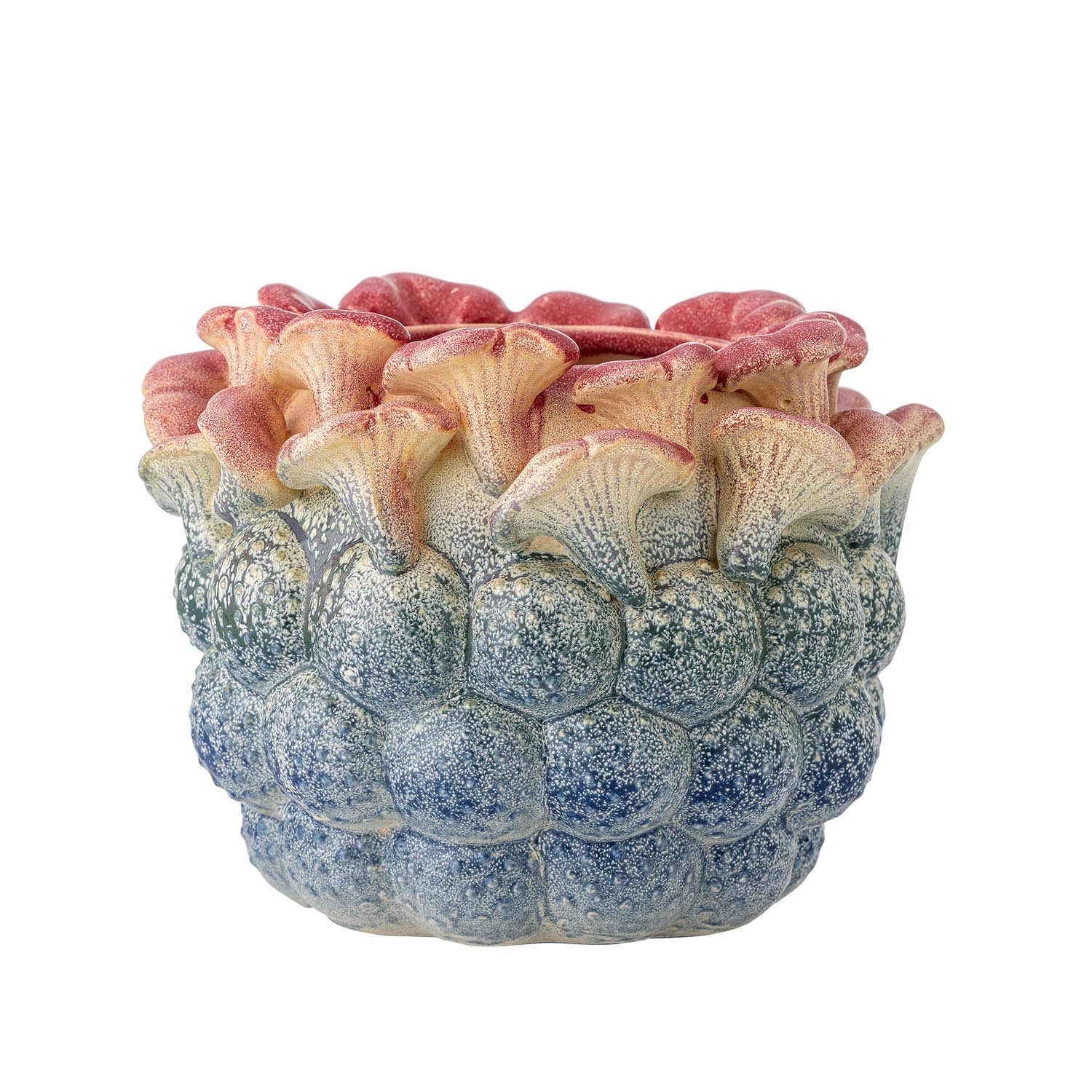 Maidan Blumentopf, Rose, Steingut in Rose präsentiert im Onlineshop von KAQTU Design AG. Blumentopf ist von Creative Collection