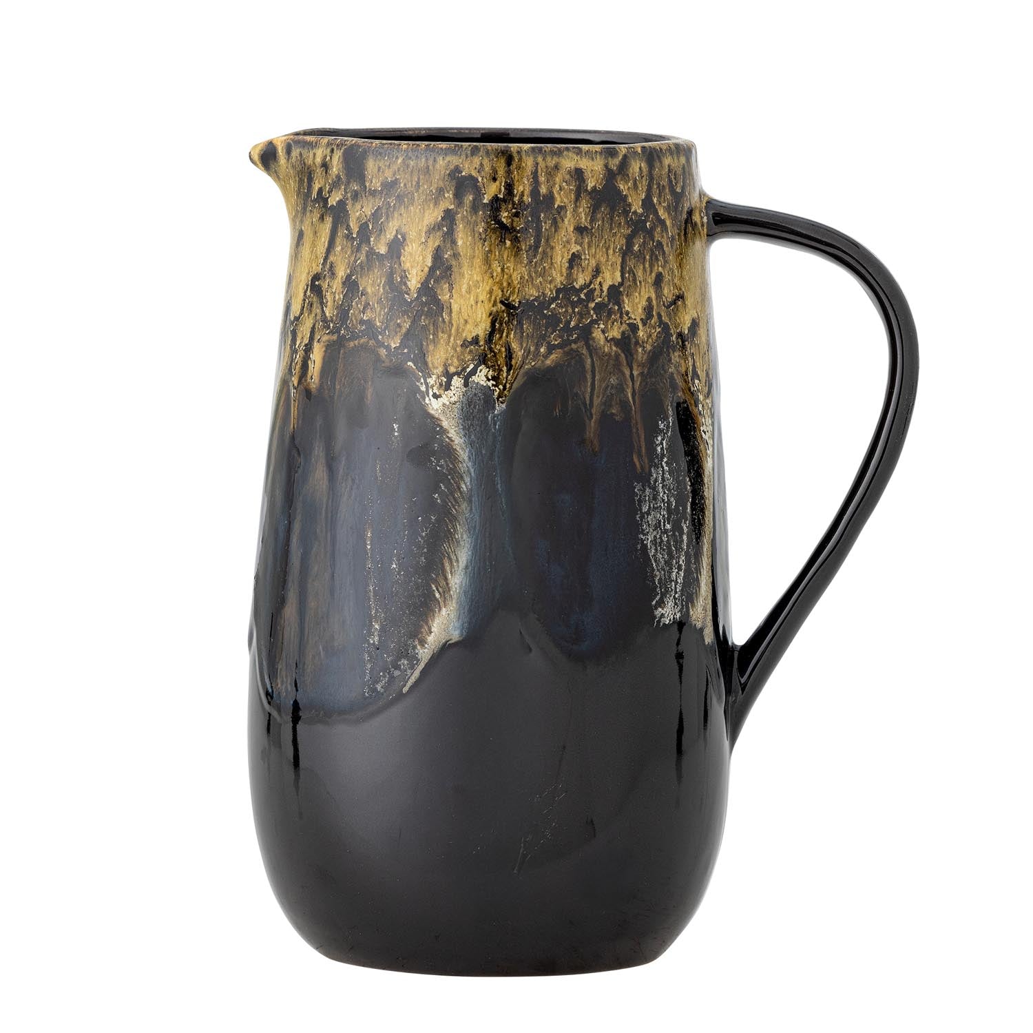 Wyatt Vase, Braun, Steingut in Braun präsentiert im Onlineshop von KAQTU Design AG. Vase ist von Creative Collection