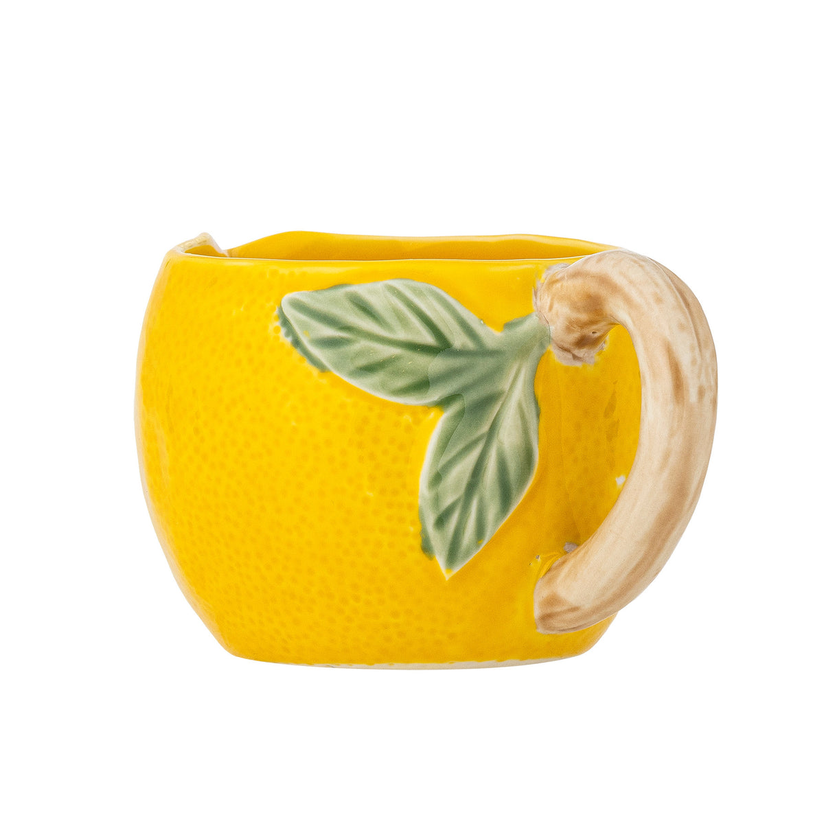 Limone Milchkännchen, Gelb, Steingut in Gelb präsentiert im Onlineshop von KAQTU Design AG. Milchkanne / Saucier ist von Creative Collection