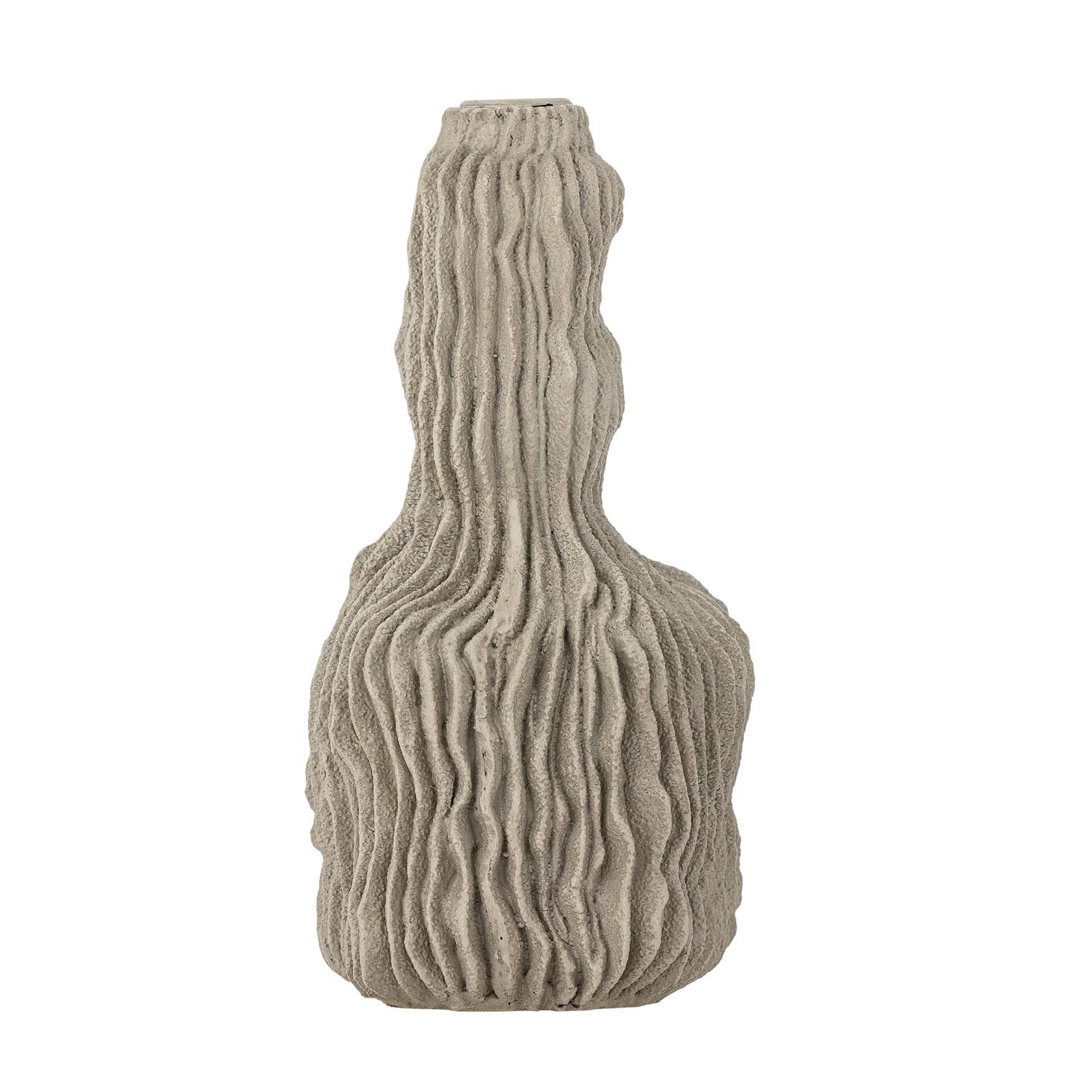 Briar Kerzenhalter, Grau, Polyresin in Grau präsentiert im Onlineshop von KAQTU Design AG. Kerzenständer ist von Bloomingville