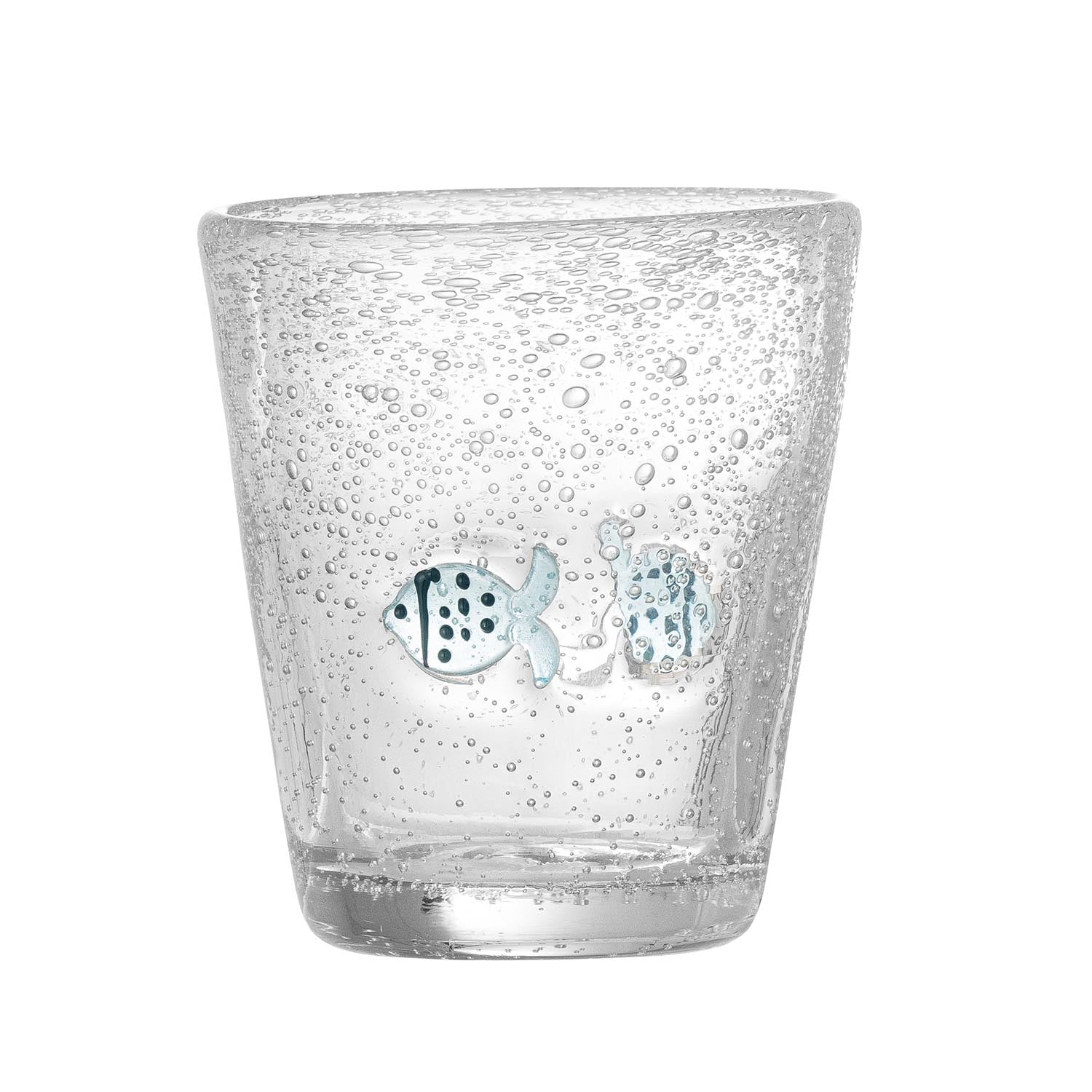 Finney Trinkglas, Klar, Glas in Klar präsentiert im Onlineshop von KAQTU Design AG. Glas ist von Bloomingville Mini