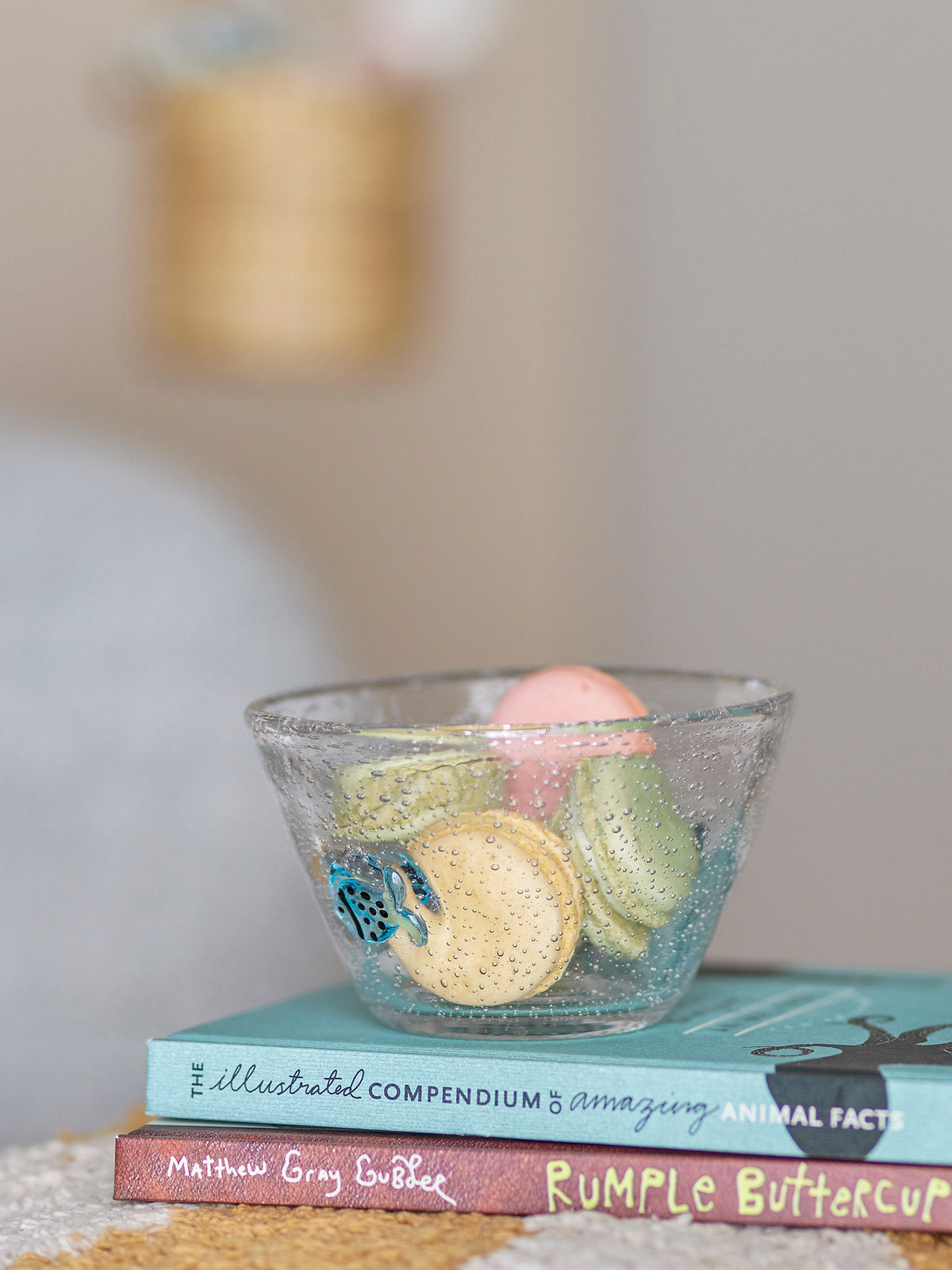 Finney Schale, Klar, Glas in Klar präsentiert im Onlineshop von KAQTU Design AG. Schale ist von Bloomingville Mini