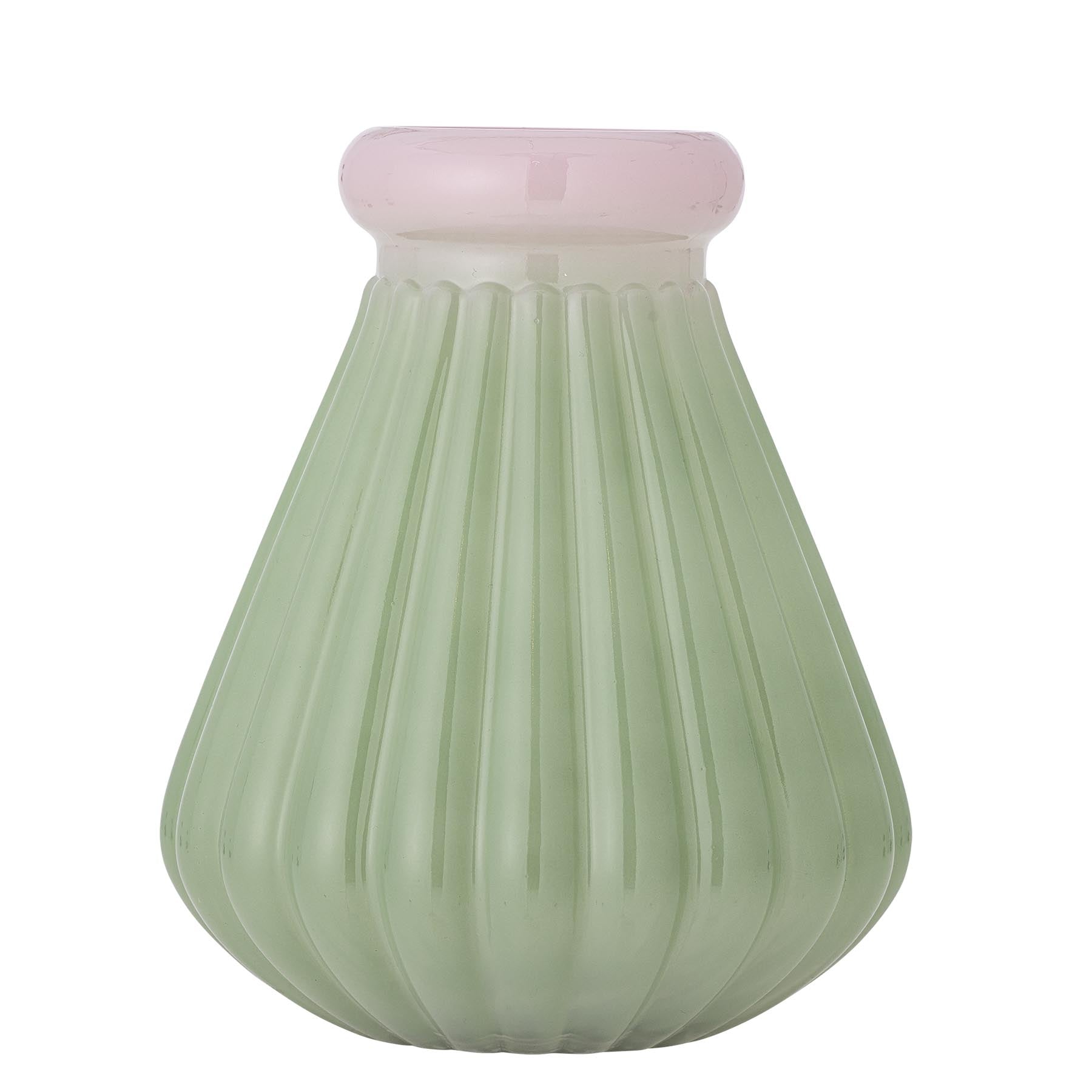Judith Vase, Grün, Glas in Green präsentiert im Onlineshop von KAQTU Design AG. Vase ist von Creative Collection