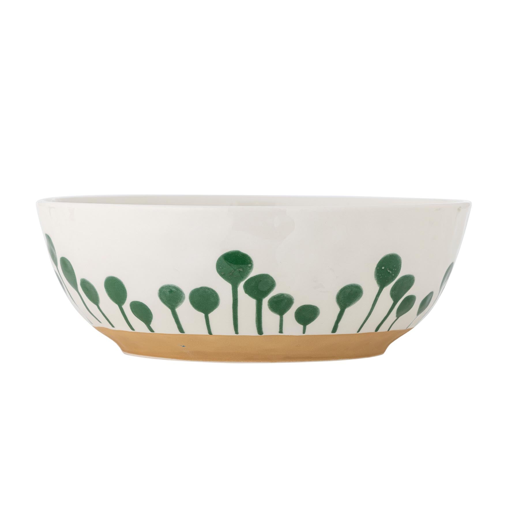 Linora Schale, Grün, Steingut in Green präsentiert im Onlineshop von KAQTU Design AG. Schale ist von Creative Collection