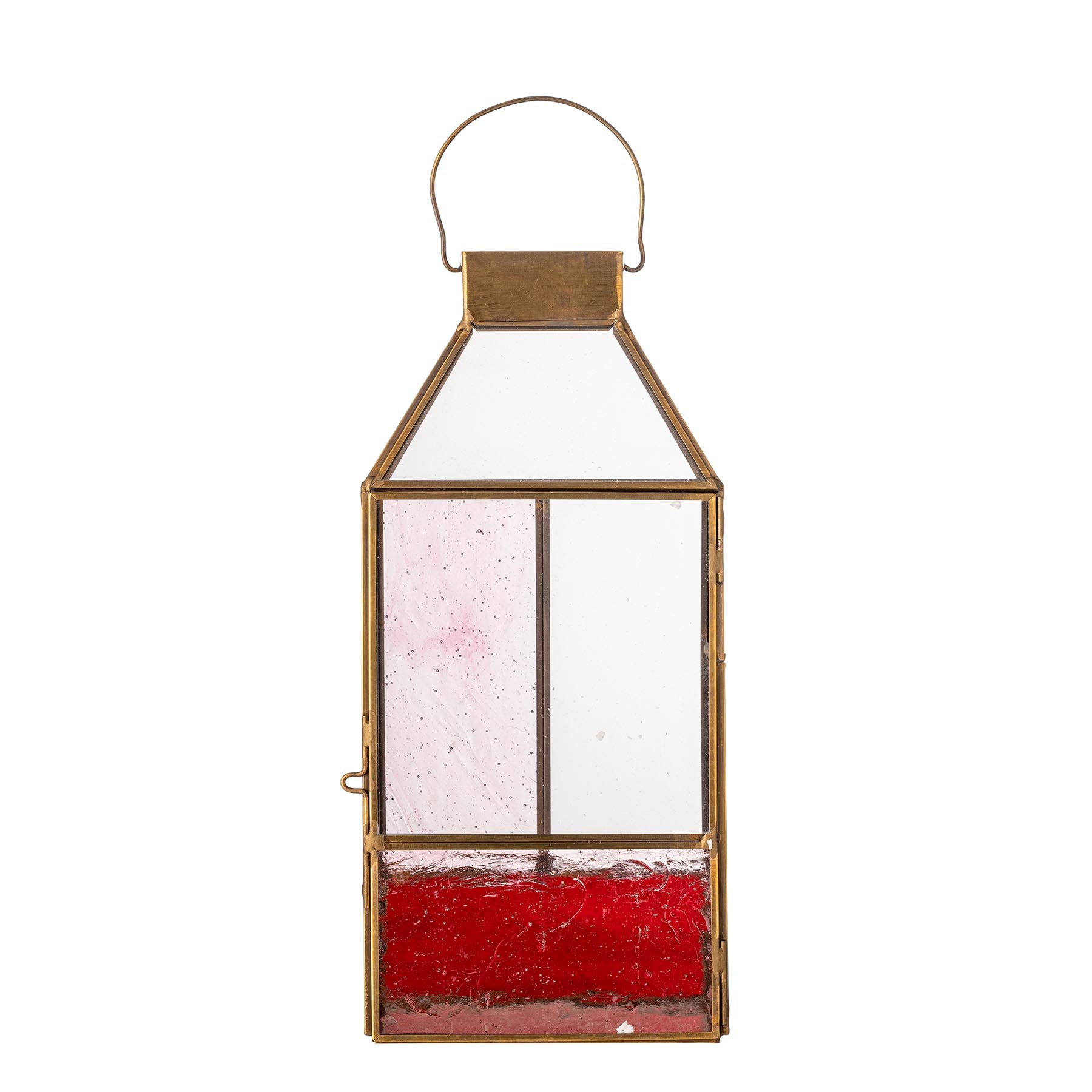 Drew Laterne, Rose, Glas in Rose präsentiert im Onlineshop von KAQTU Design AG. Laterne ist von Bloomingville