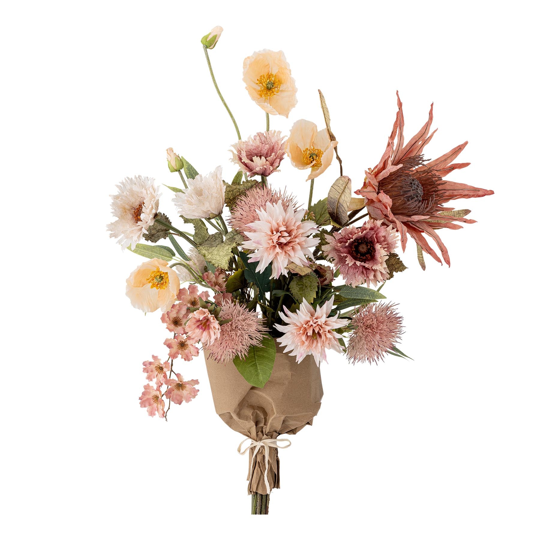 Dust Blumenstrauß, Rose, Künstliche Blumen in Rose präsentiert im Onlineshop von KAQTU Design AG. Kunstpflanze ist von Bloomingville