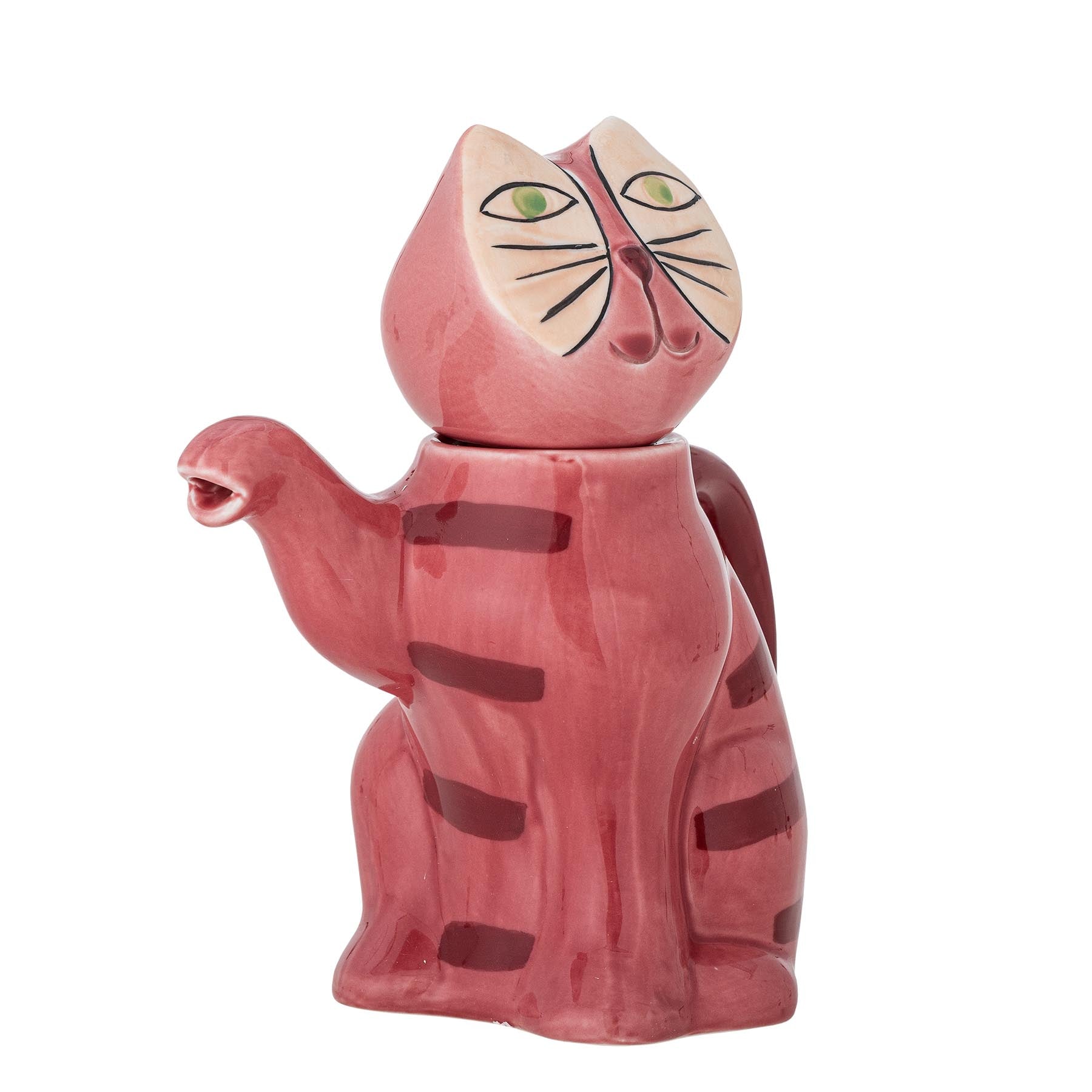 Missy Teekanne, Bunt, Steingut in Multi präsentiert im Onlineshop von KAQTU Design AG. Käsezubehör ist von Bloomingville