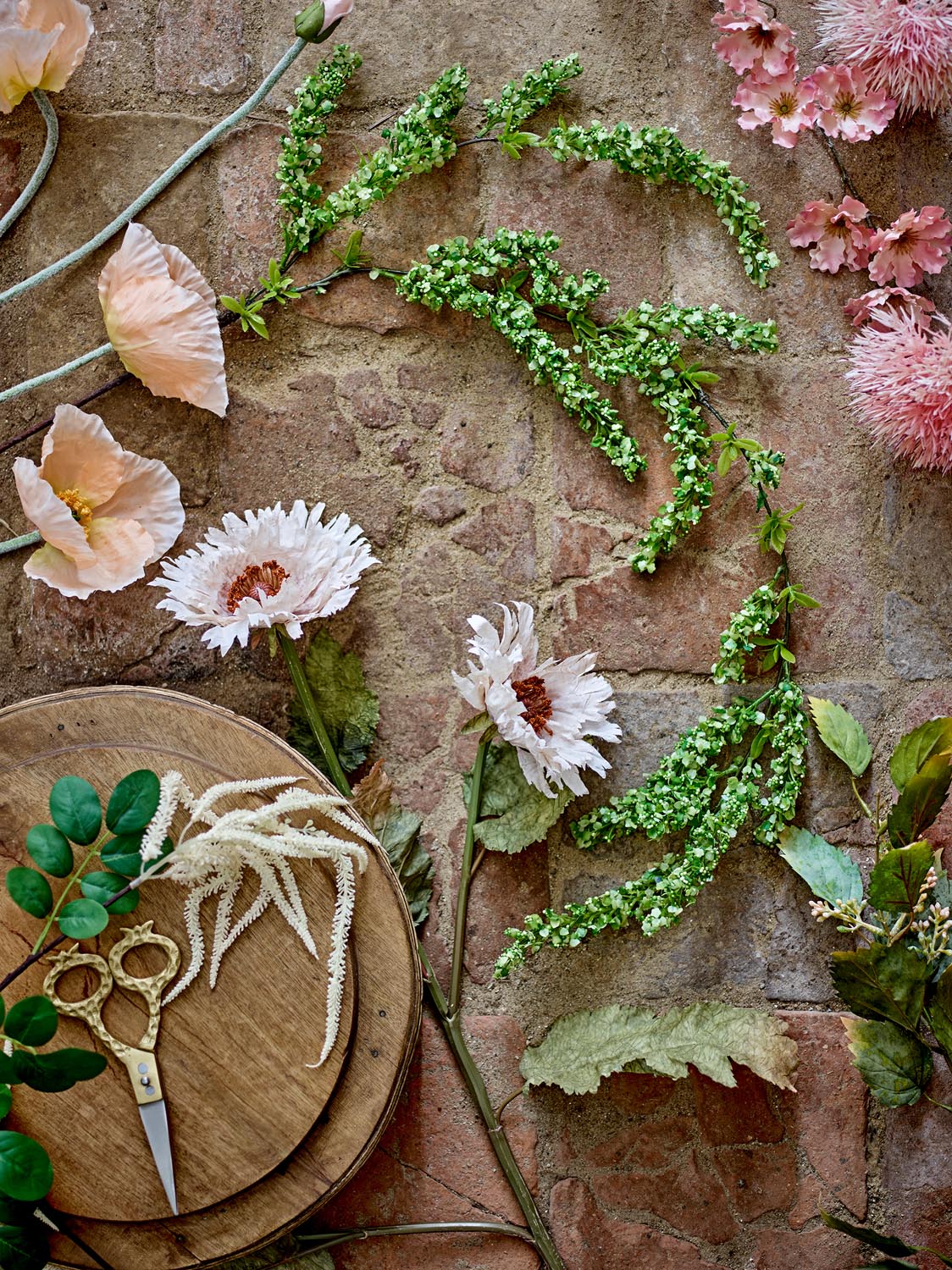 Poppy Stiel, Natur, Künstliche Blumen in Nature präsentiert im Onlineshop von KAQTU Design AG. Kunstblume ist von Bloomingville
