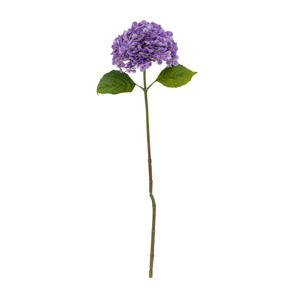 Hydrangea Stiel, Violett, Künstliche Blumen in Purple präsentiert im Onlineshop von KAQTU Design AG. Kunstpflanze ist von Bloomingville