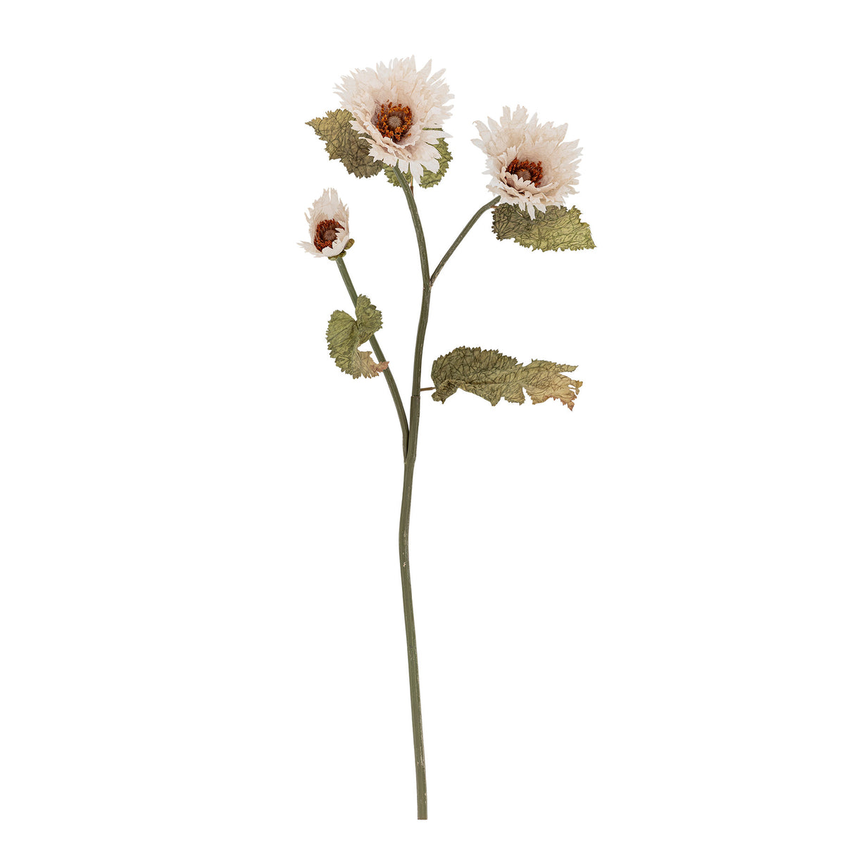Chrysantemum Stiel, Weiss, Künstliche Blumen in White präsentiert im Onlineshop von KAQTU Design AG. Kunstpflanze ist von Bloomingville