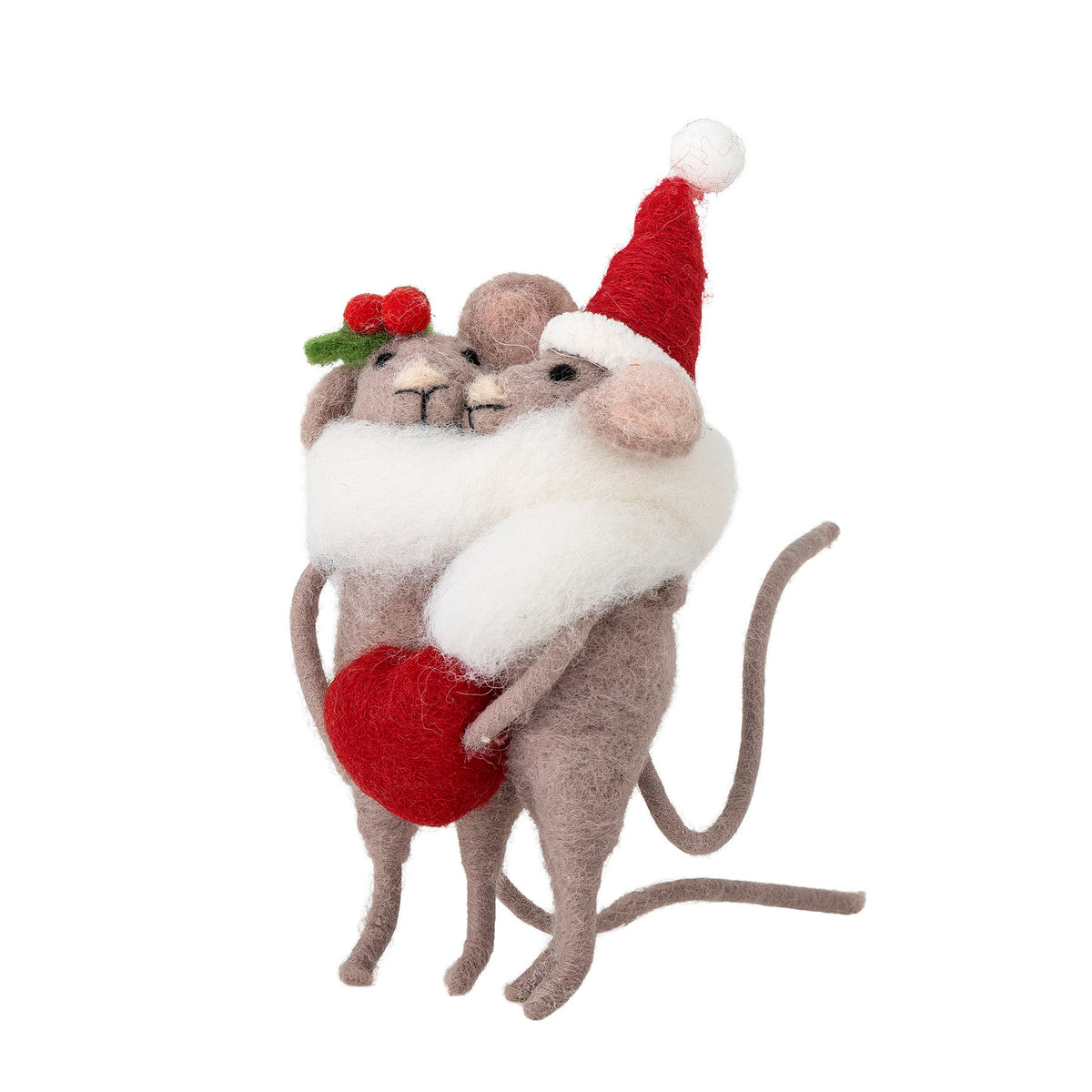 Peo Ornament, Grau, Wolle in Grey präsentiert im Onlineshop von KAQTU Design AG. Ornament ist von Bloomingville