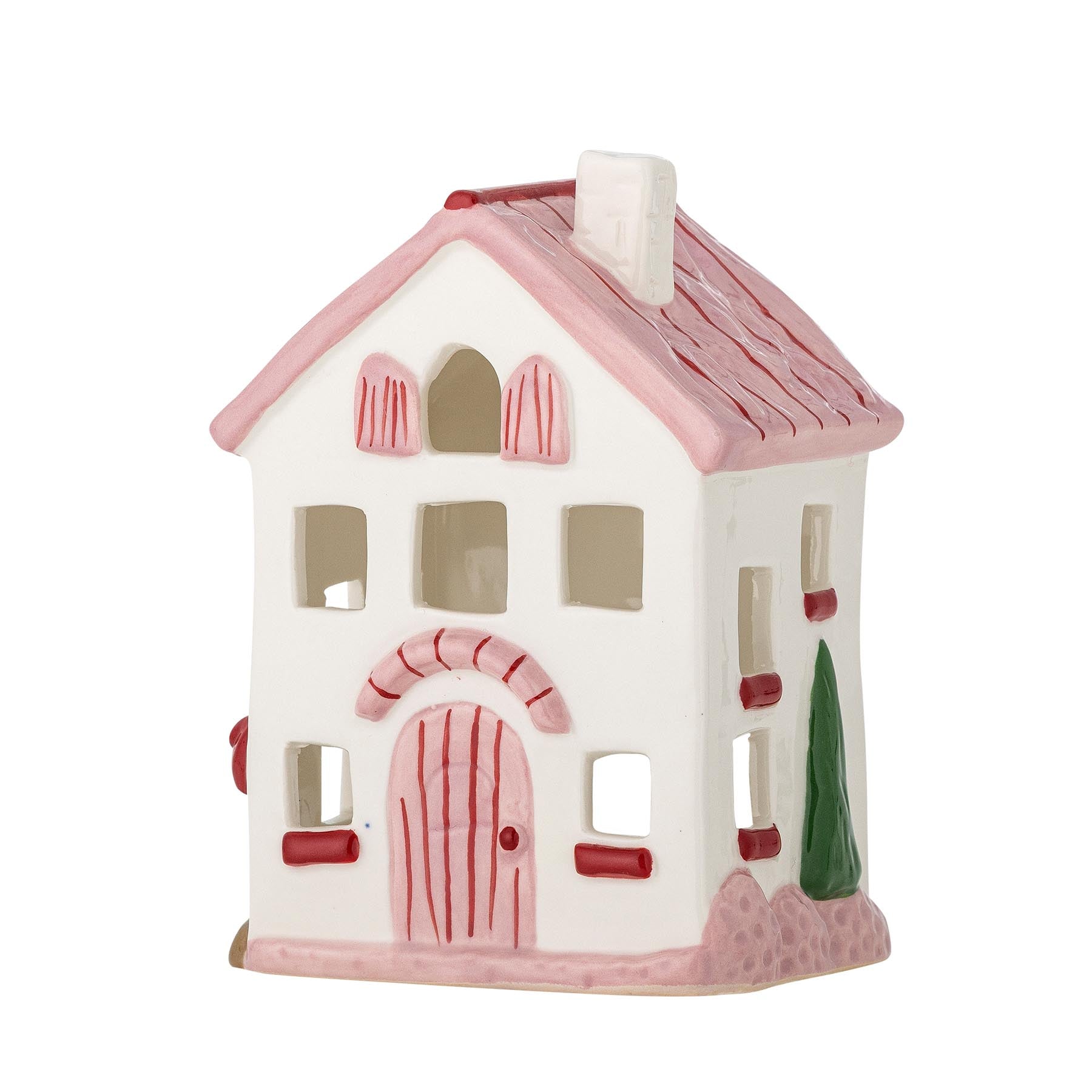 Shirly Teelichthalter, Bunt, Steingut in Multi präsentiert im Onlineshop von KAQTU Design AG. Kerzenständer ist von Bloomingville