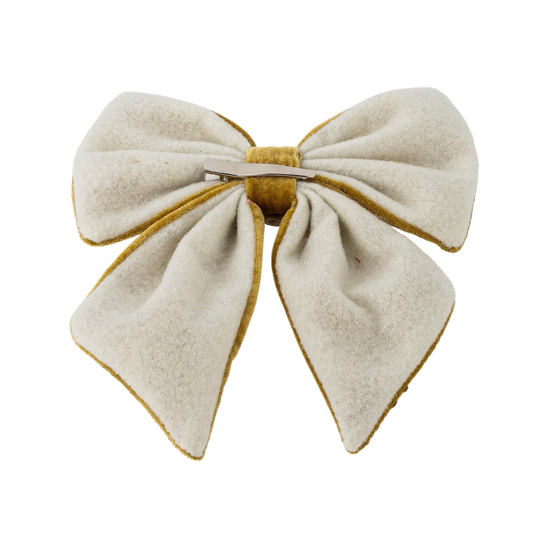Ruby Dekoration Schleife, Gold, Polyester in Gold präsentiert im Onlineshop von KAQTU Design AG. Kunstgegenstände ist von Bloomingville