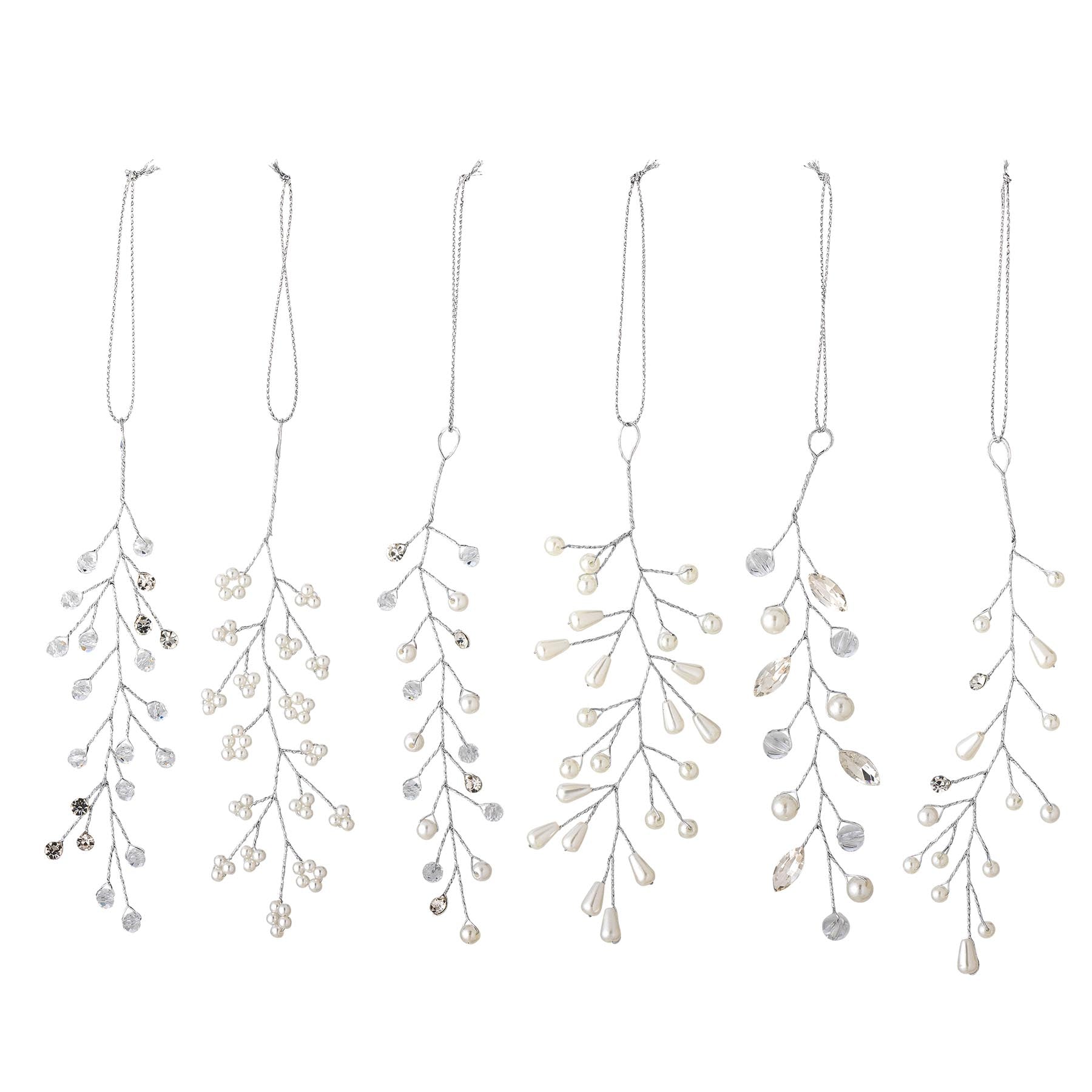 Ikata Ornament, Klar, Kunststoff in Clear präsentiert im Onlineshop von KAQTU Design AG. Ornament ist von Bloomingville
