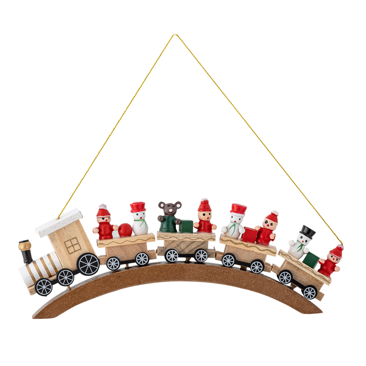 Bertie Ornament, Rot, Birk in Red präsentiert im Onlineshop von KAQTU Design AG. Ornament ist von Bloomingville