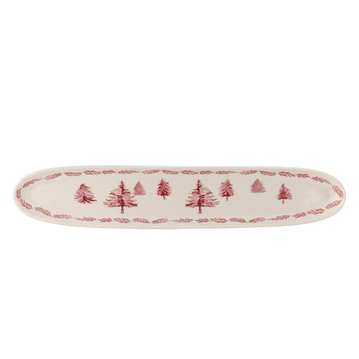 Wonderland Servierplatte, Rose, Steingut in Rose präsentiert im Onlineshop von KAQTU Design AG. Käsezubehör ist von Bloomingville