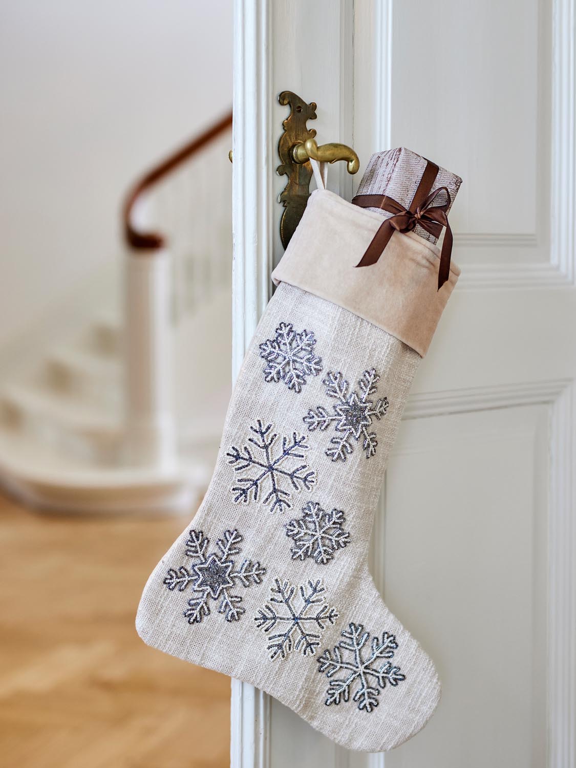 Ahsan Deko, Weiß, Baumwolle in White präsentiert im Onlineshop von KAQTU Design AG. Kunstgegenstände ist von Bloomingville