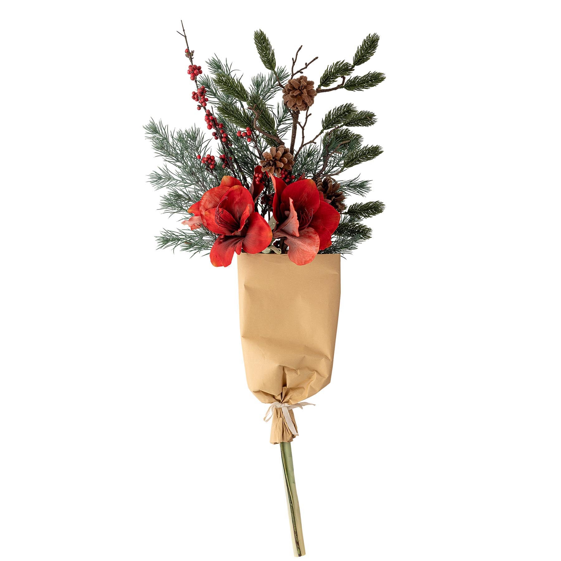Rubia Blumenstrauß, Rot, Künstliche Blumen in Red präsentiert im Onlineshop von KAQTU Design AG. Kunstpflanze ist von Bloomingville