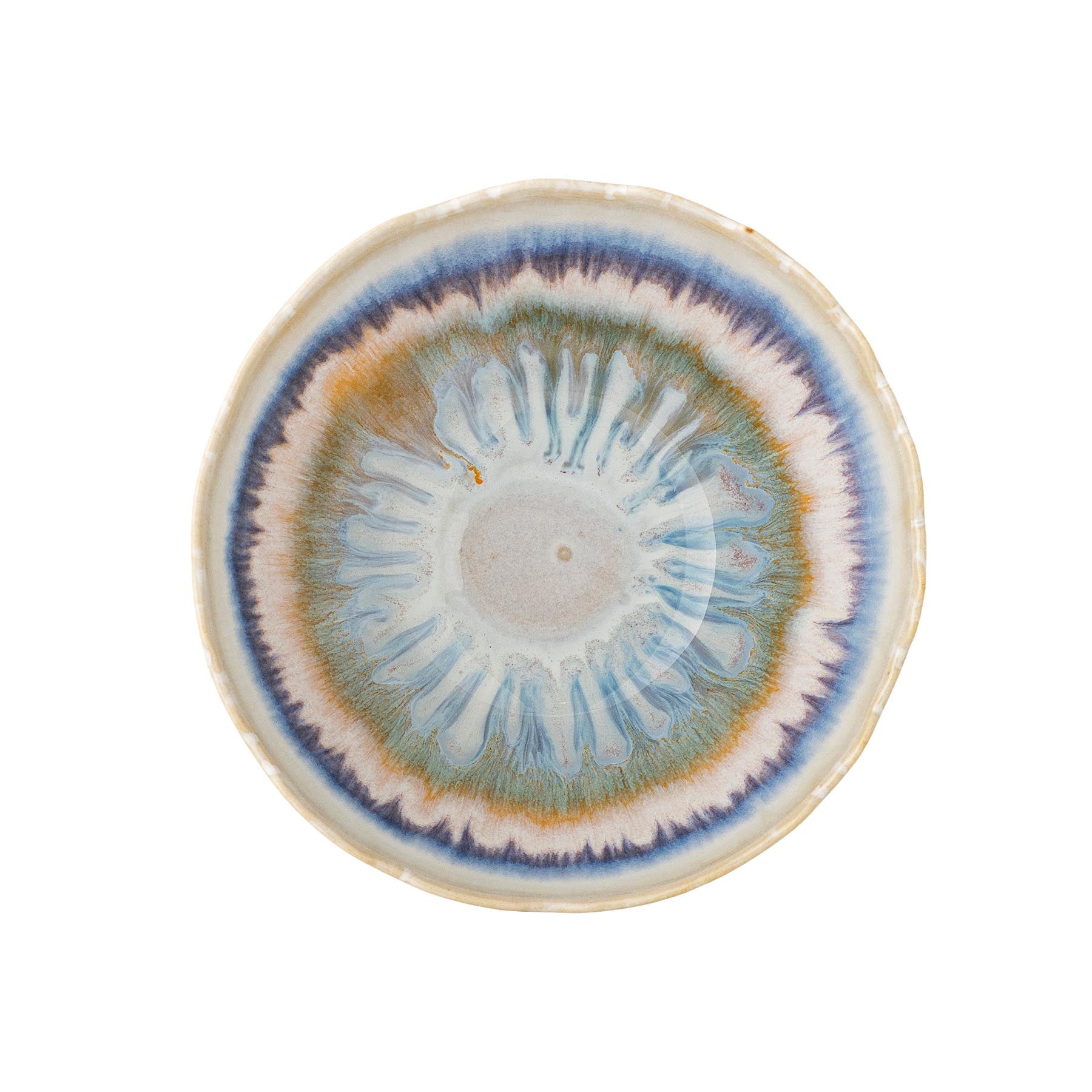 Zeno Schale, Bunt, Steingut in Multi präsentiert im Onlineshop von KAQTU Design AG. Schale ist von Creative Collection