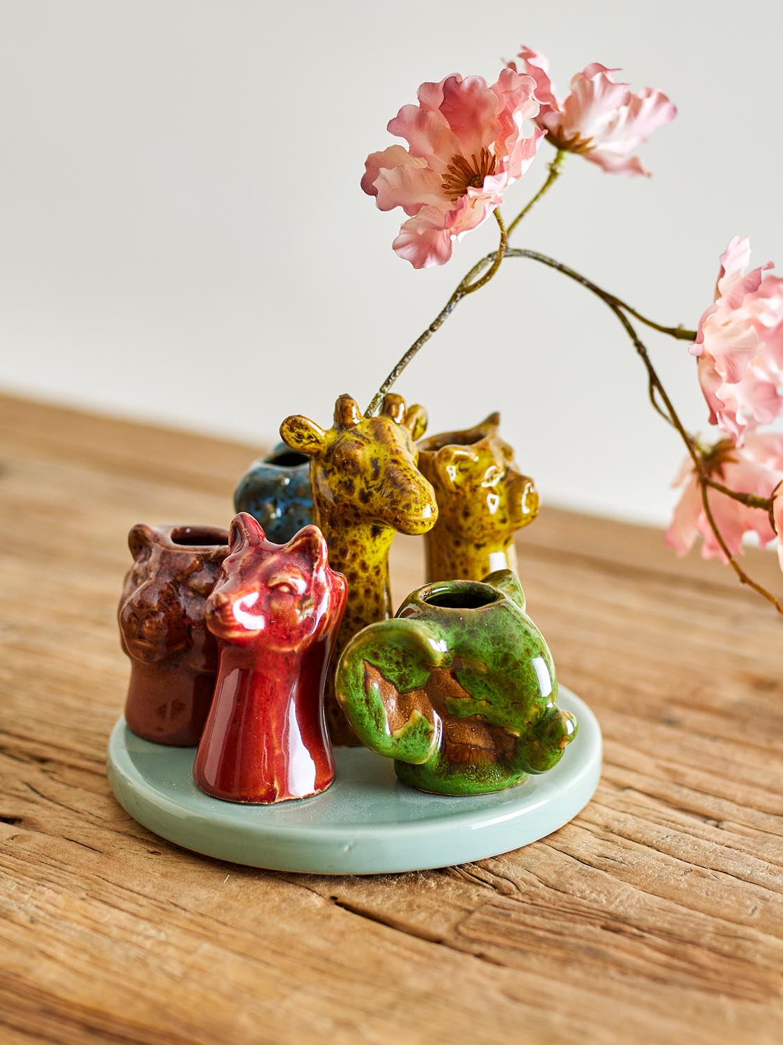 Piero Vase, Bunt, Steingut in Multi präsentiert im Onlineshop von KAQTU Design AG. Vase ist von Creative Collection