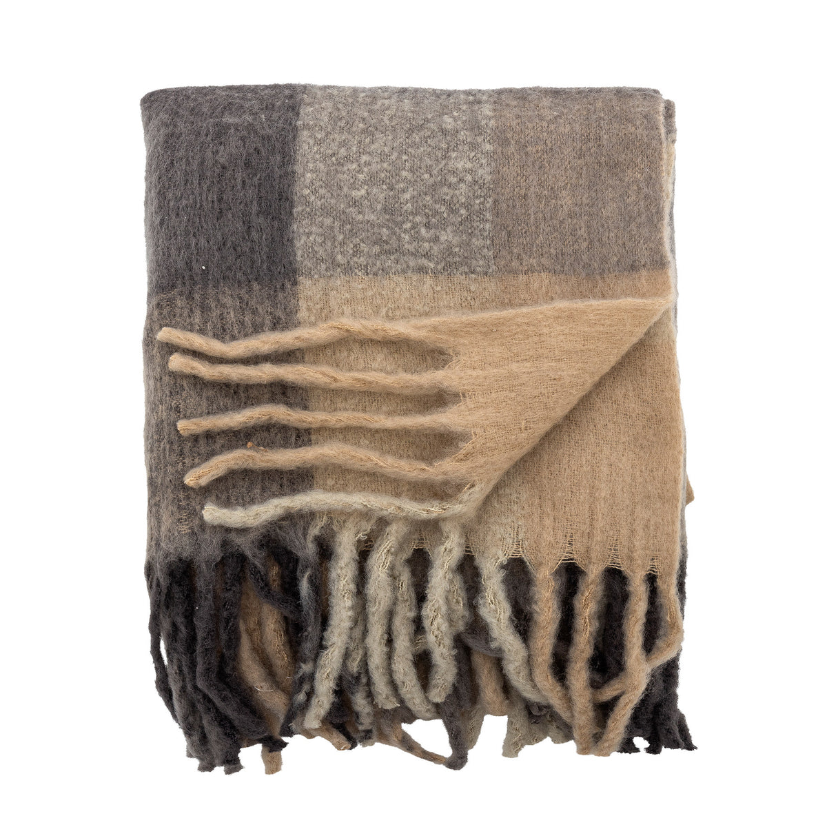 Hamisha Decke, Bunt, Polyester OEKO-TEX® in Multi präsentiert im Onlineshop von KAQTU Design AG. Wolldecke ist von Creative Collection