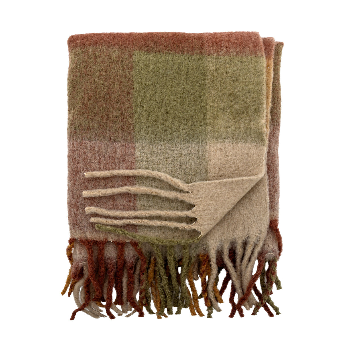 Hamisha Decke, Bunt, Polyester OEKO-TEX® in Multi präsentiert im Onlineshop von KAQTU Design AG. Wolldecke ist von Creative Collection