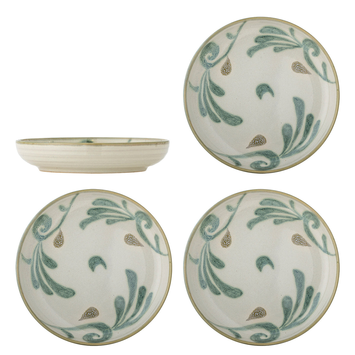 Bethany Teller, Bunt, Steingut in Multi präsentiert im Onlineshop von KAQTU Design AG. Teller ist von Creative Collection